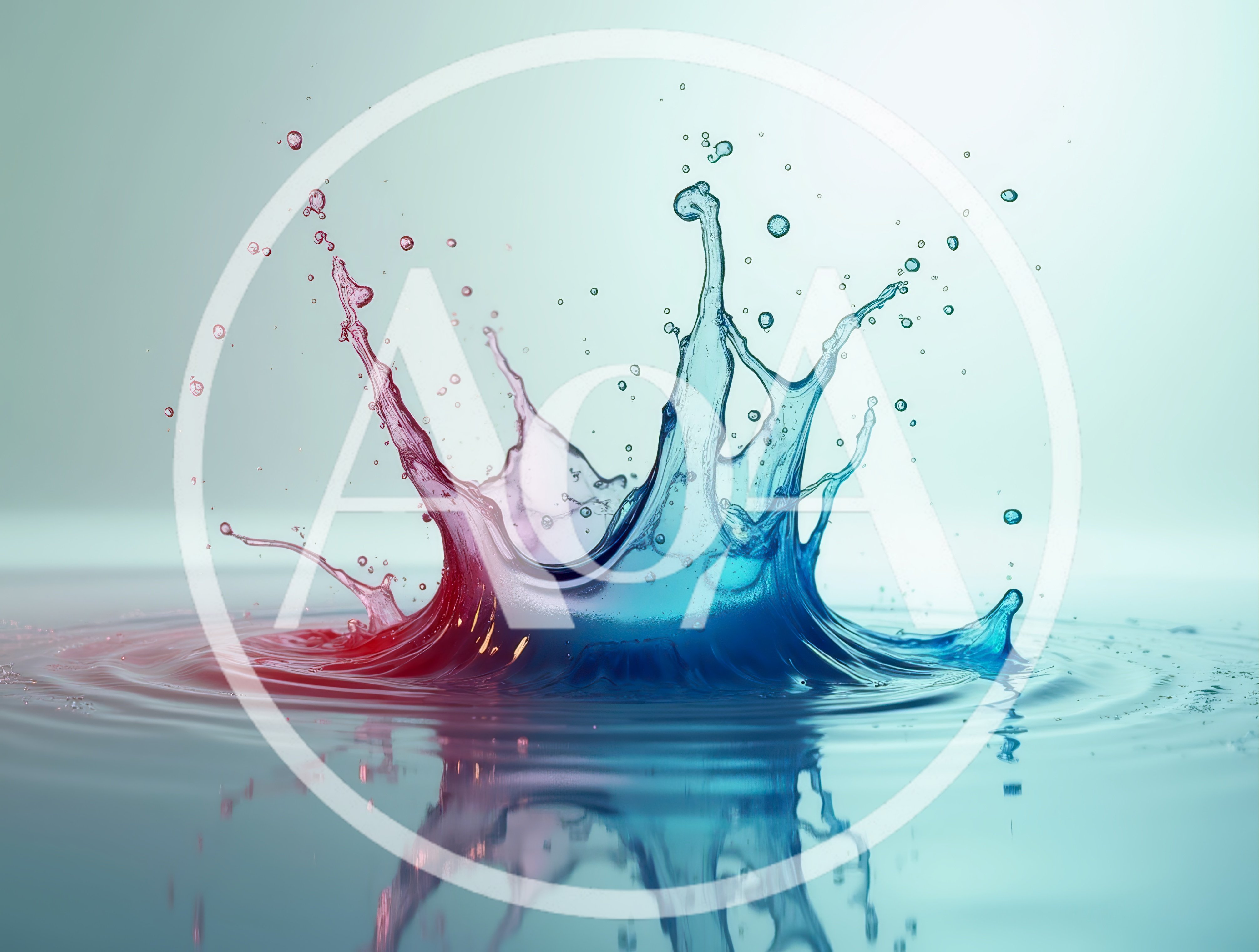 Dual Colored Water Splash Crown