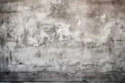 Weathered Concrete Wall With Cracks And Texture