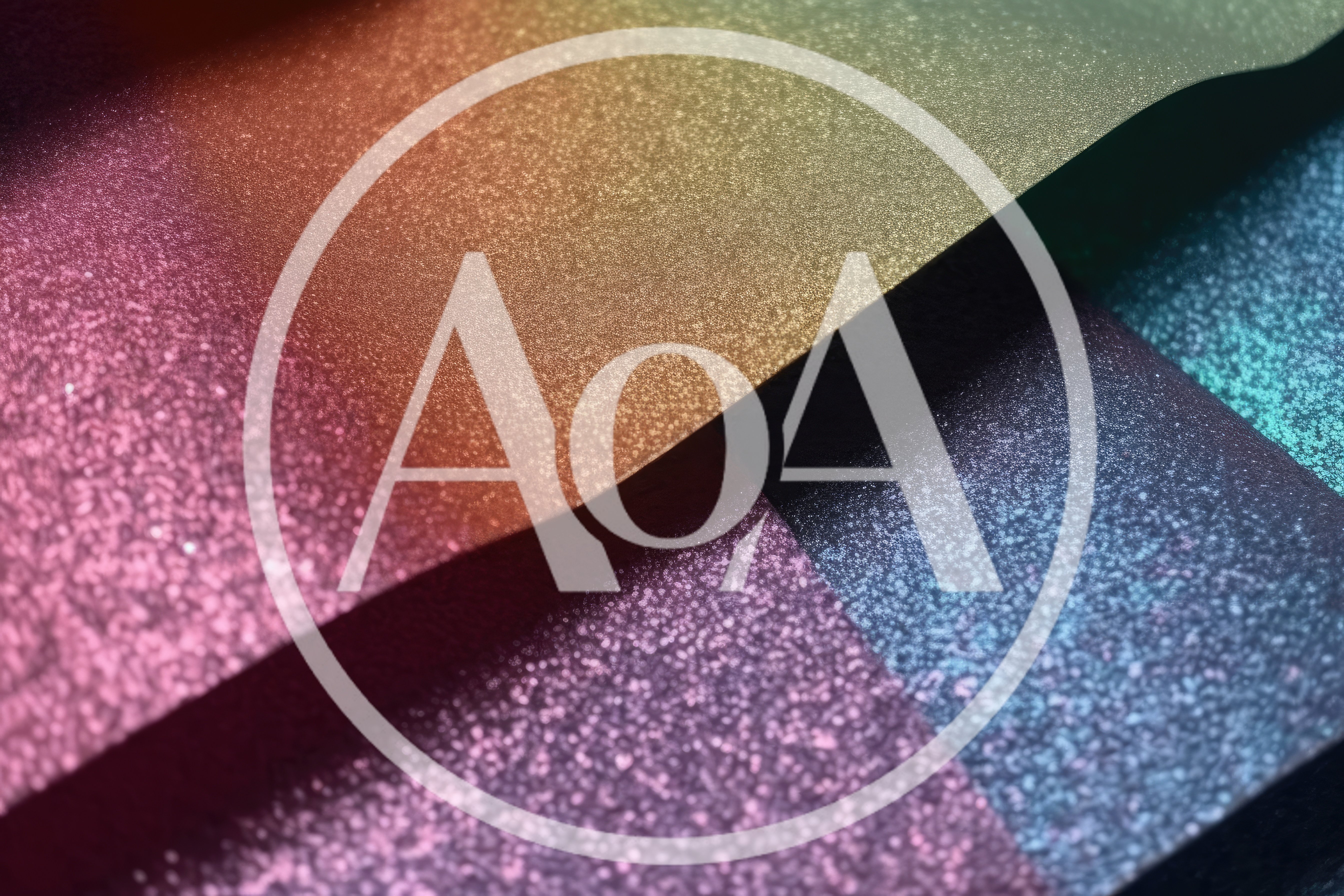 Abstract Background of Layered Glittering Colorful Paper