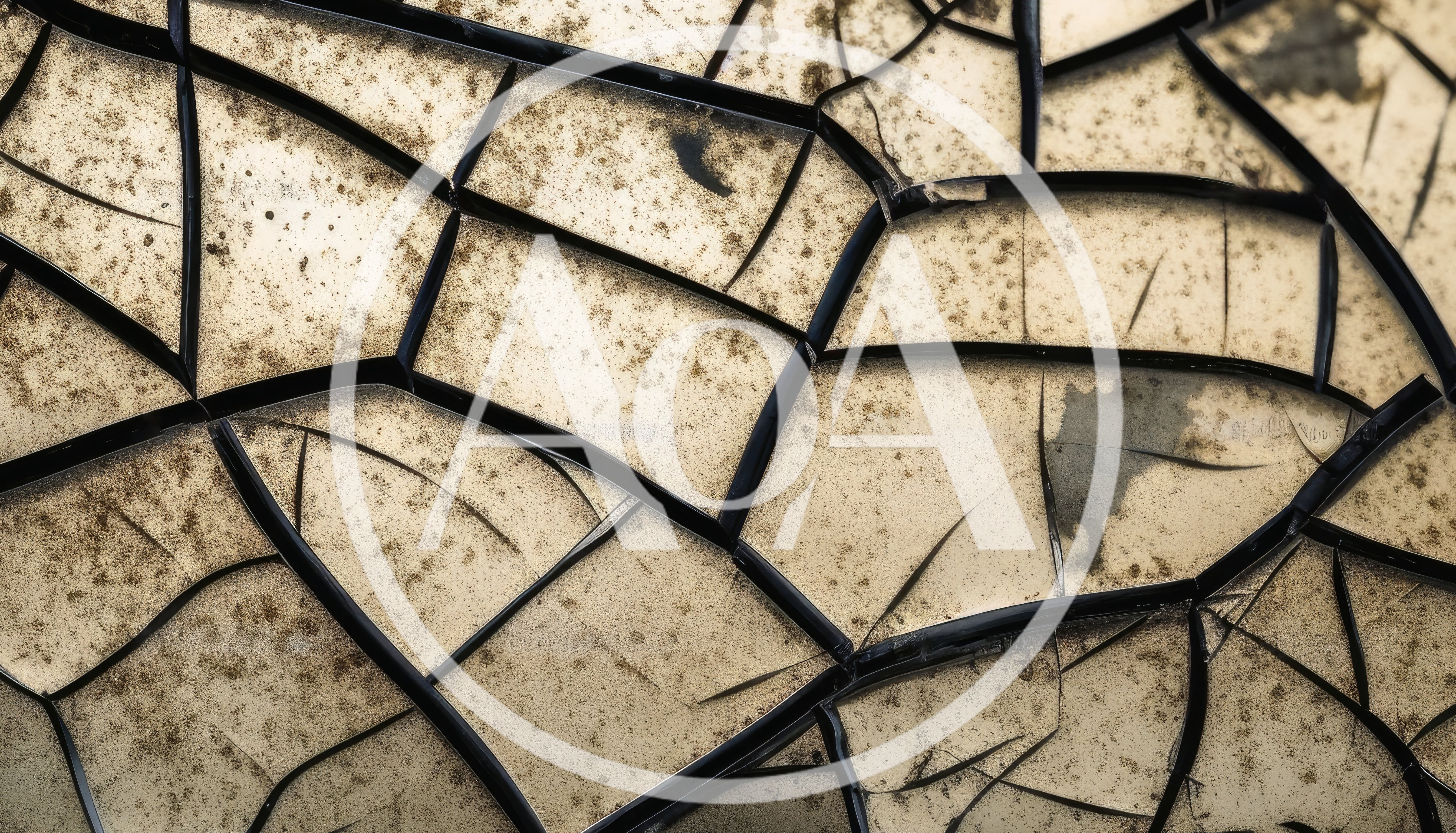 Close Up Of Cracked Dry Earth Texture