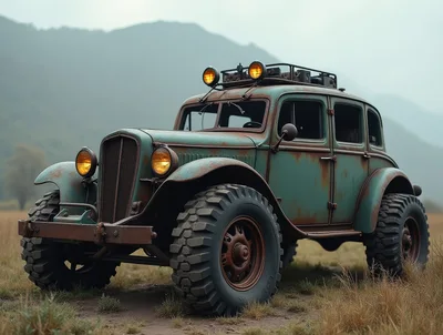 Vintage Off-Road Modified Classic Car