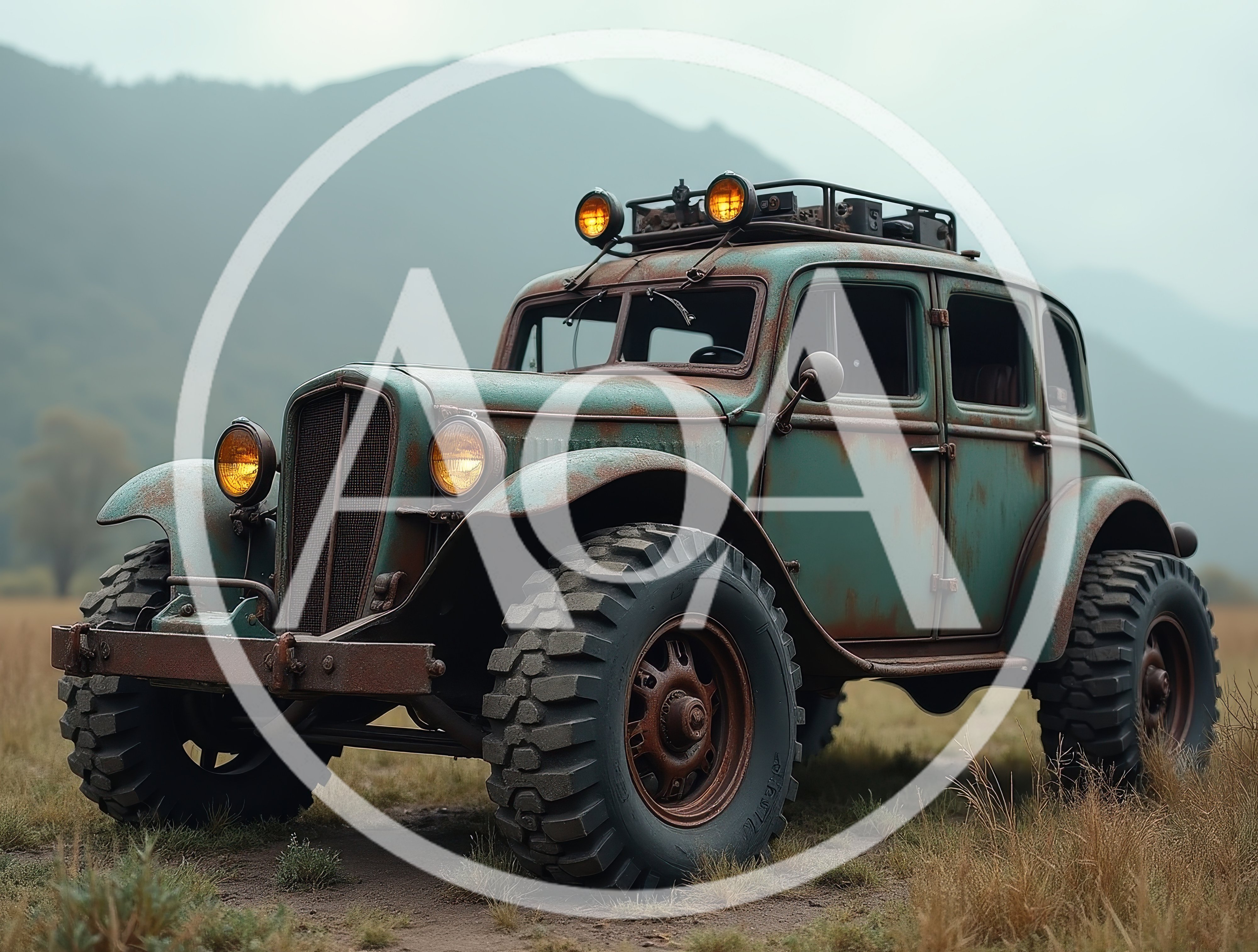 Vintage Off-Road Modified Classic Car