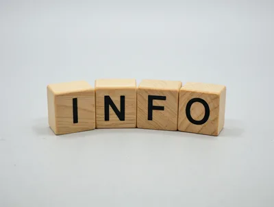 Wooden Blocks Spelling The Word Info