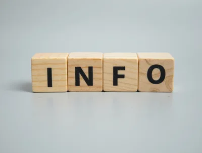 Wooden Blocks Spelling The Word Info