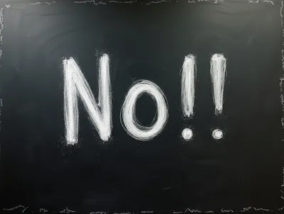 White Chalk Text No Written On Black Blackboard