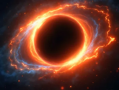 Glowing Black Hole With Radiant Accretion Disk