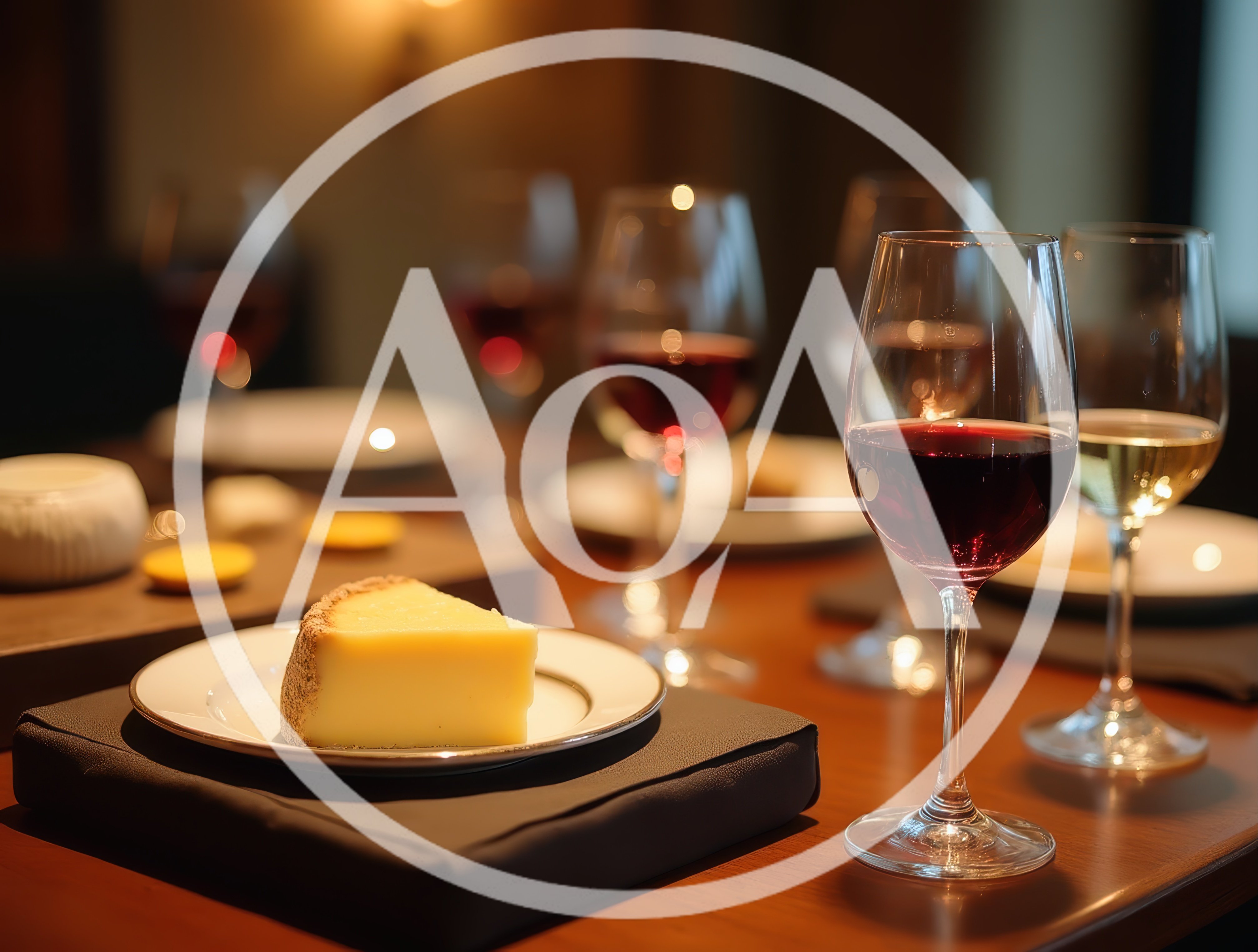 Gourmet Cheese Plate and Wine Tasting Setup