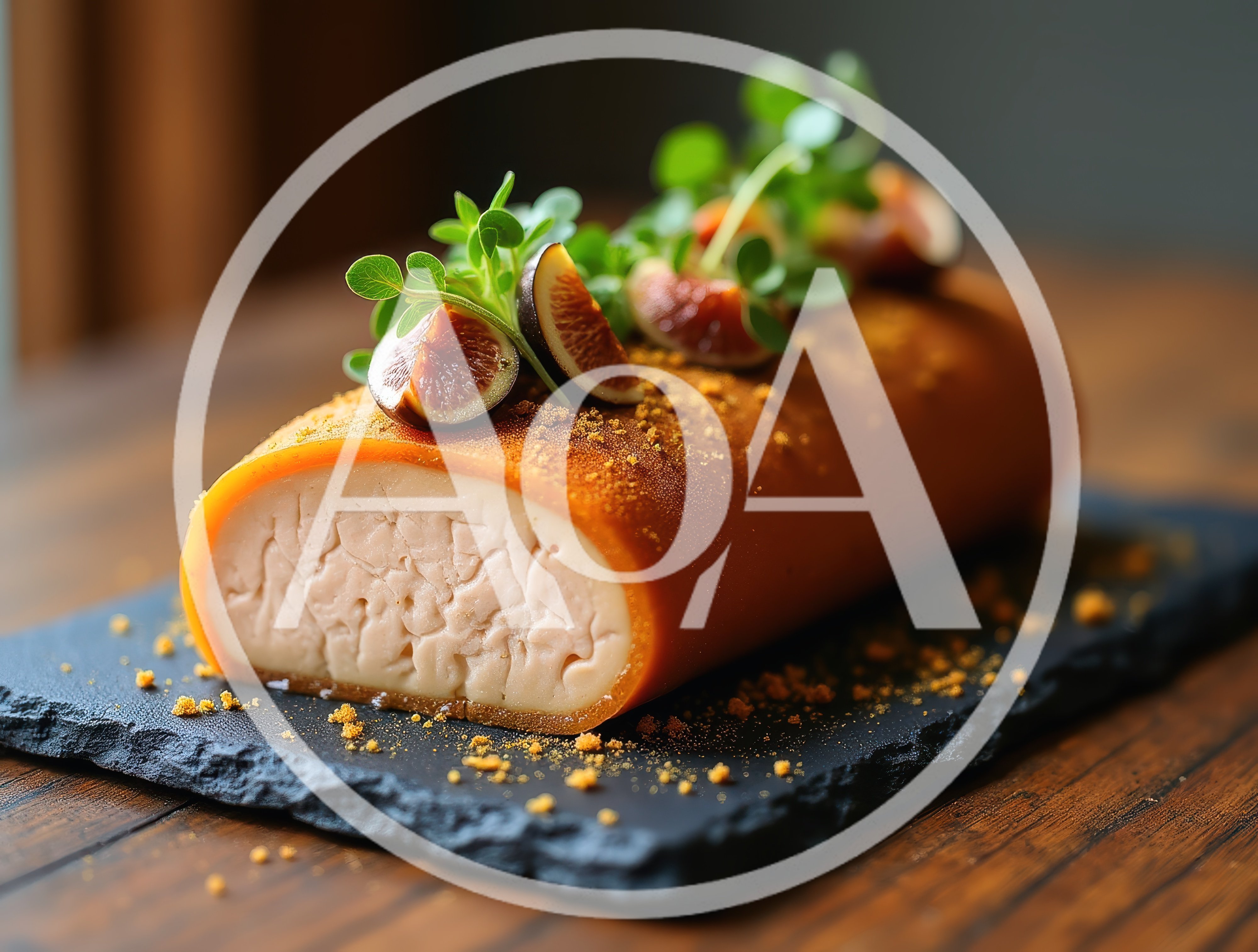 Gourmet Foie Gras Terrine With Fresh Figs