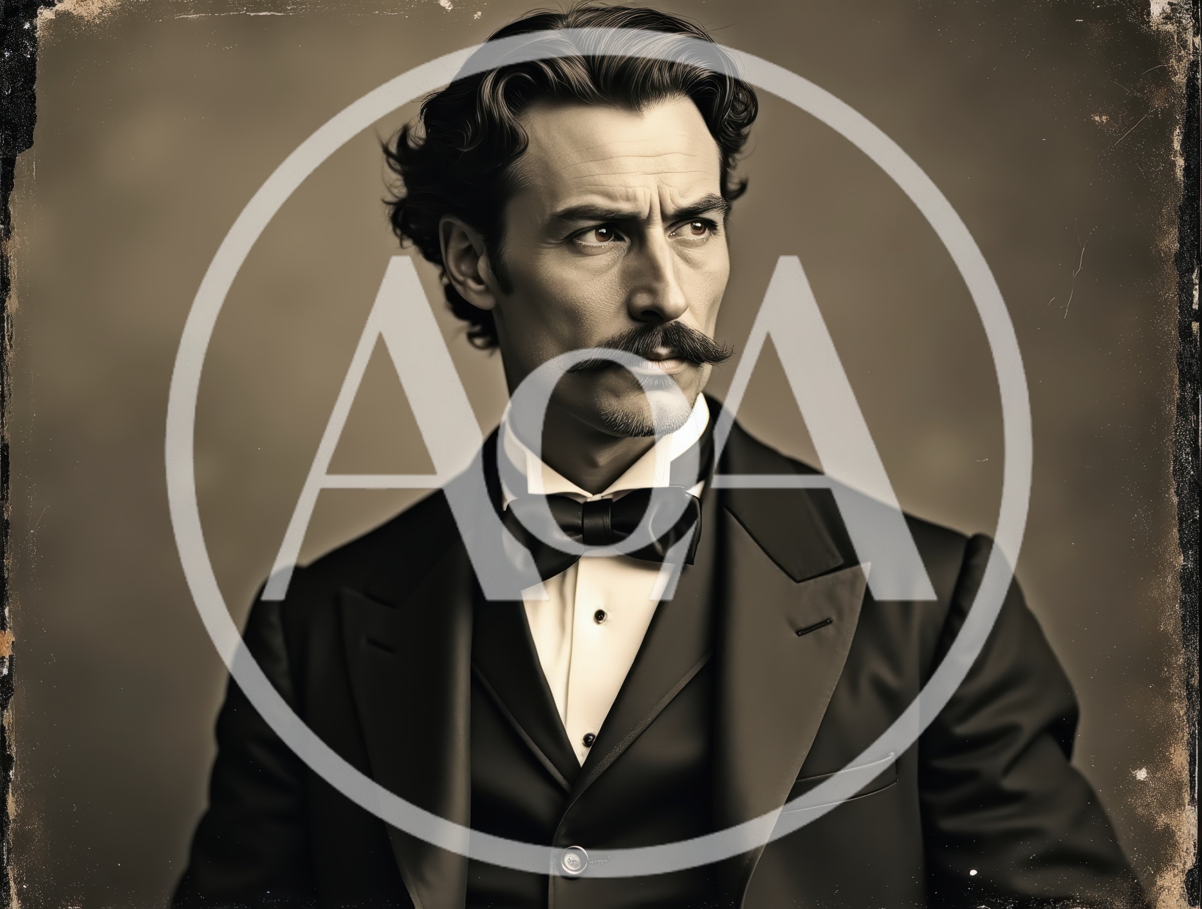 Portrait Of A Dapper Gentleman In Vintage Tuxedo