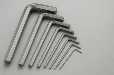 Set Of Graduated Metal Hex Keys