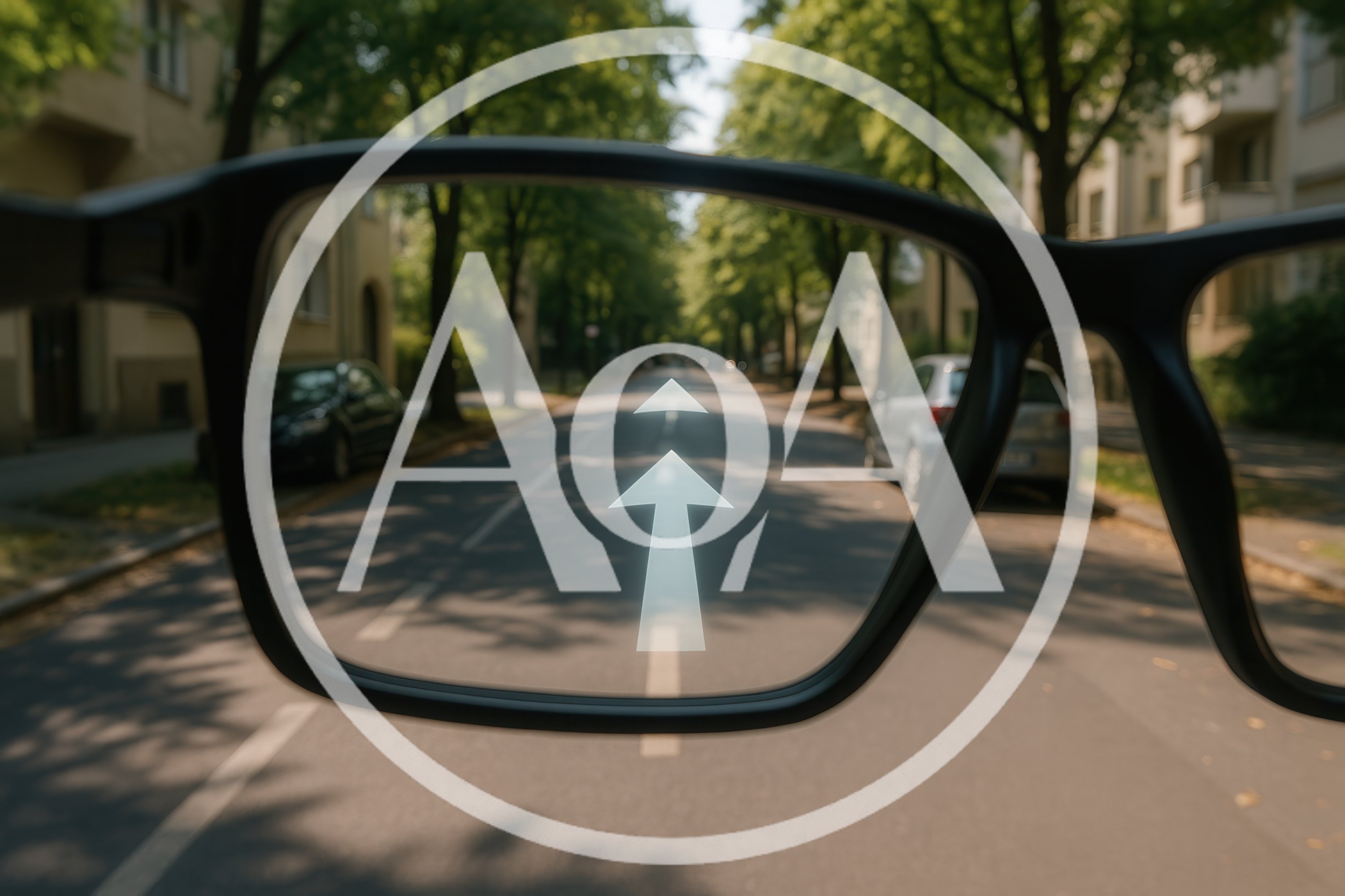 Augmented Reality Navigation View Through Smart Glasses