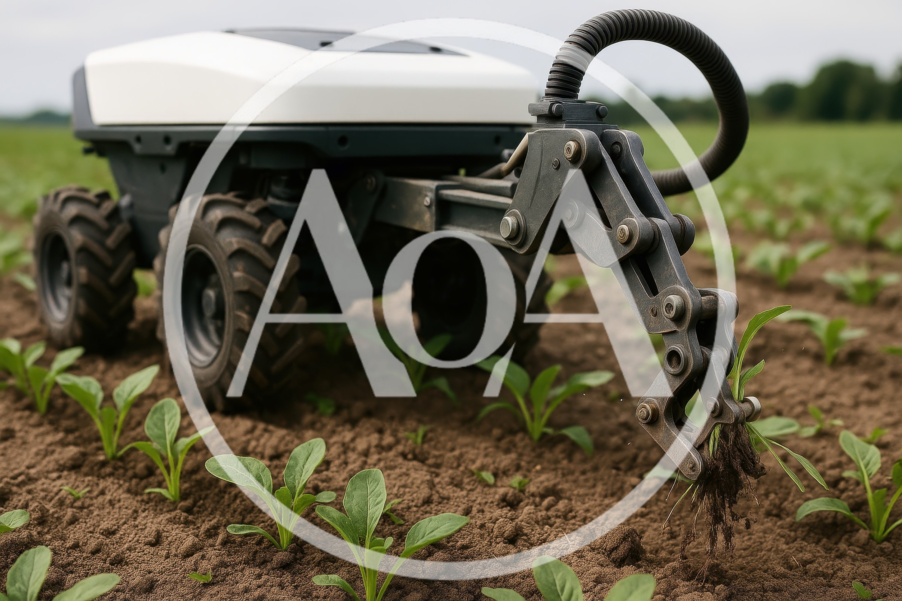Autonomous Agricultural Robot Weeding A Crop Field