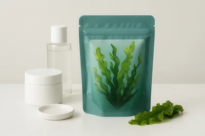 Skincare Products With Seaweed Extract Packaging