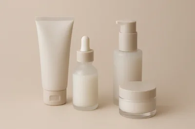 Minimalist Skincare Product Packaging Set