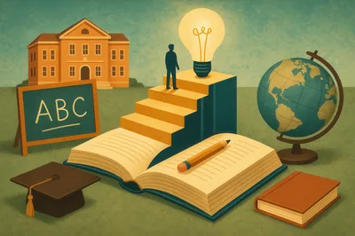 Conceptual Illustration Of Education And Academic Success