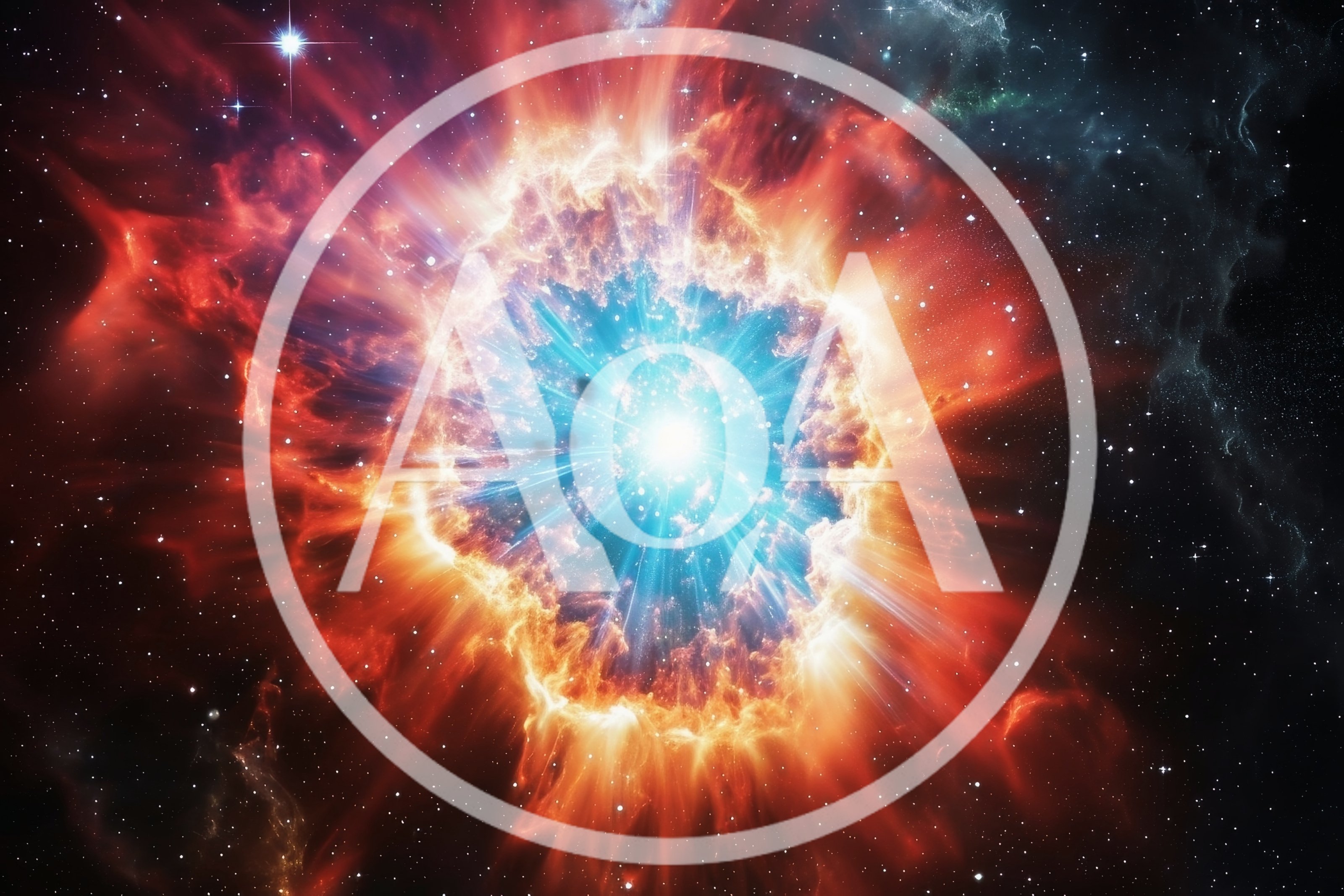 Supernova Explosion In Deep Space Nebula