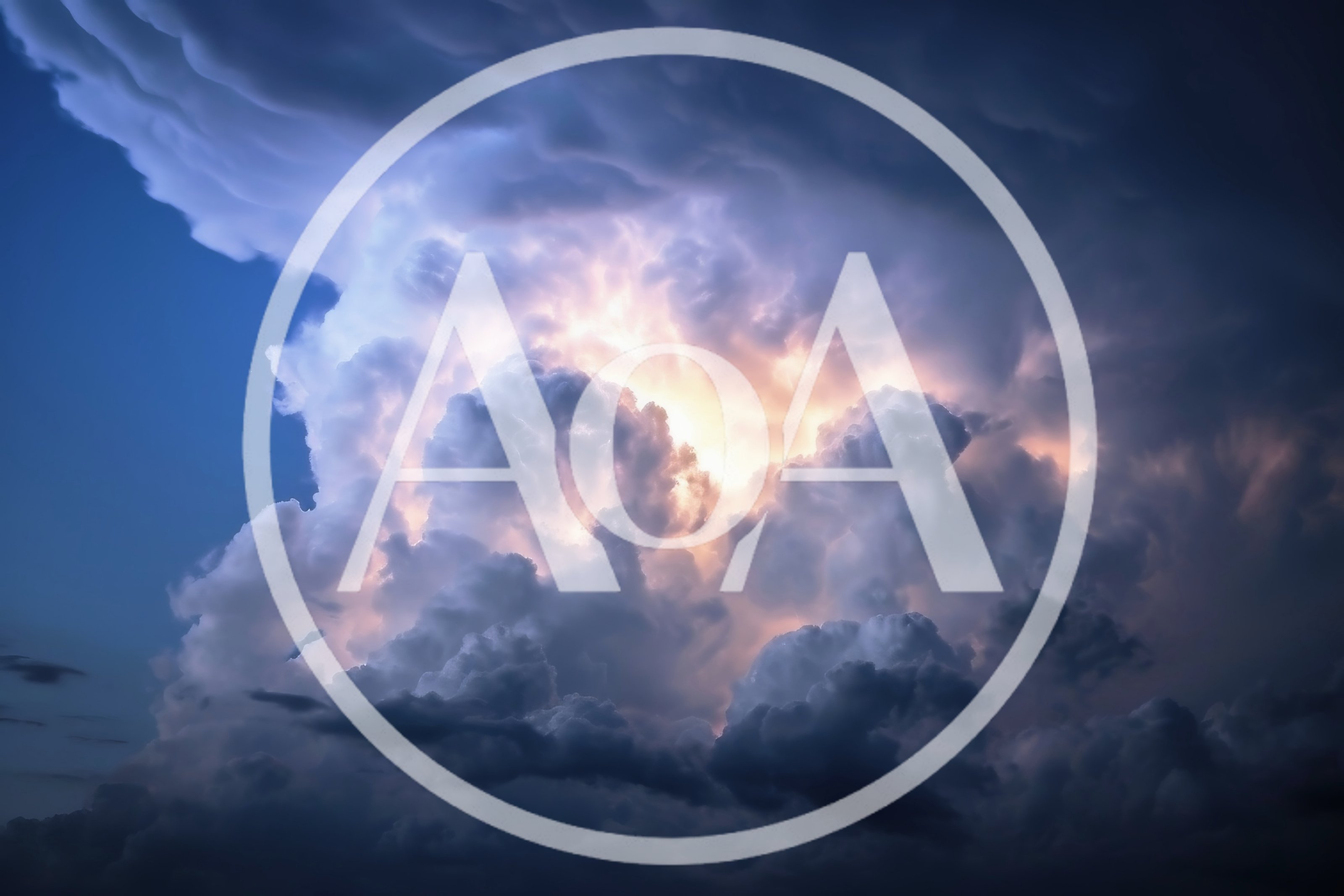 Dramatic Storm Clouds With Internal Lightning Glow