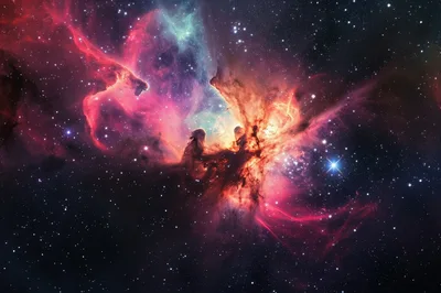 Stunning Carina Nebula Deep Space Cosmic Cloud