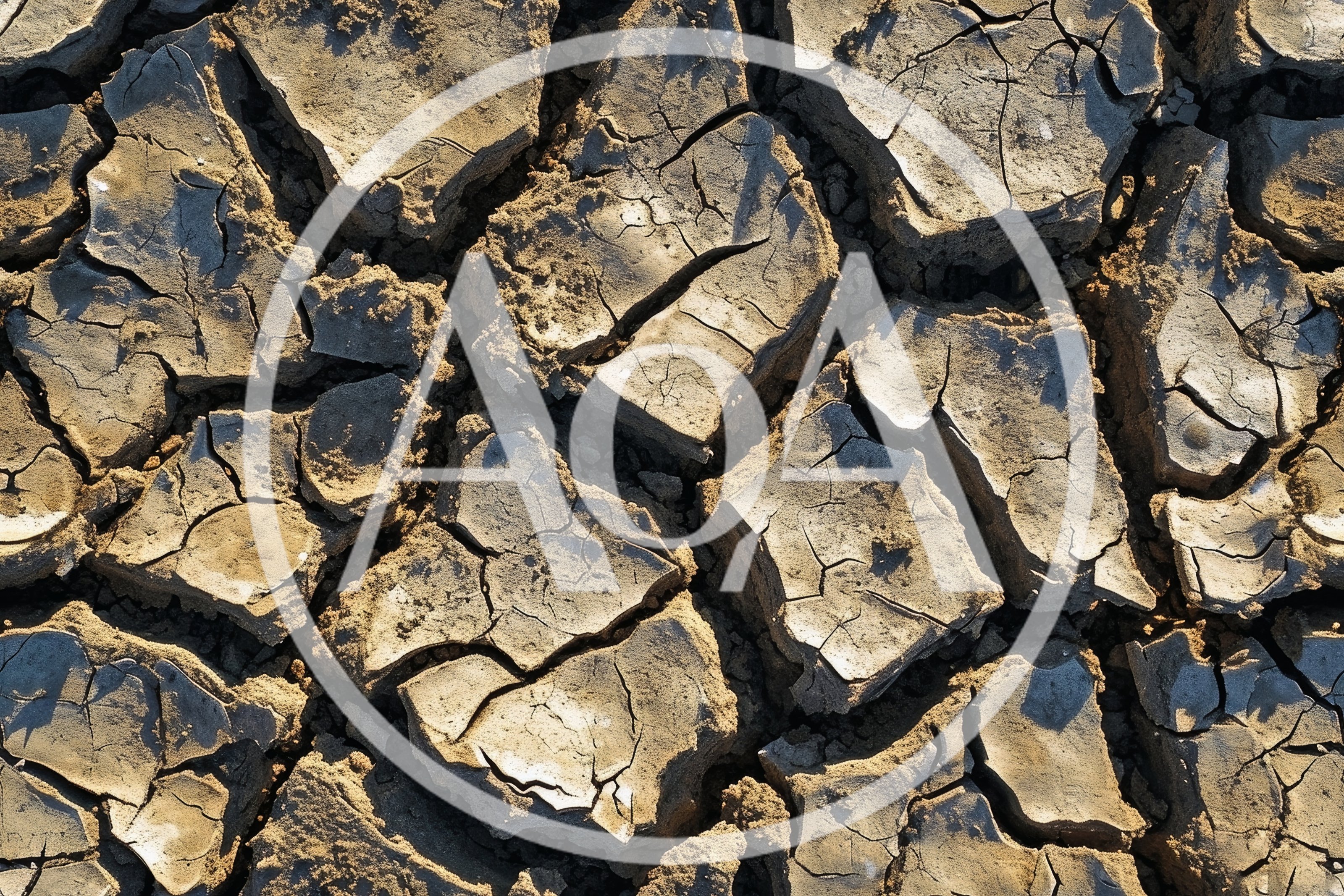 Cracked Dry Earth Texture Background