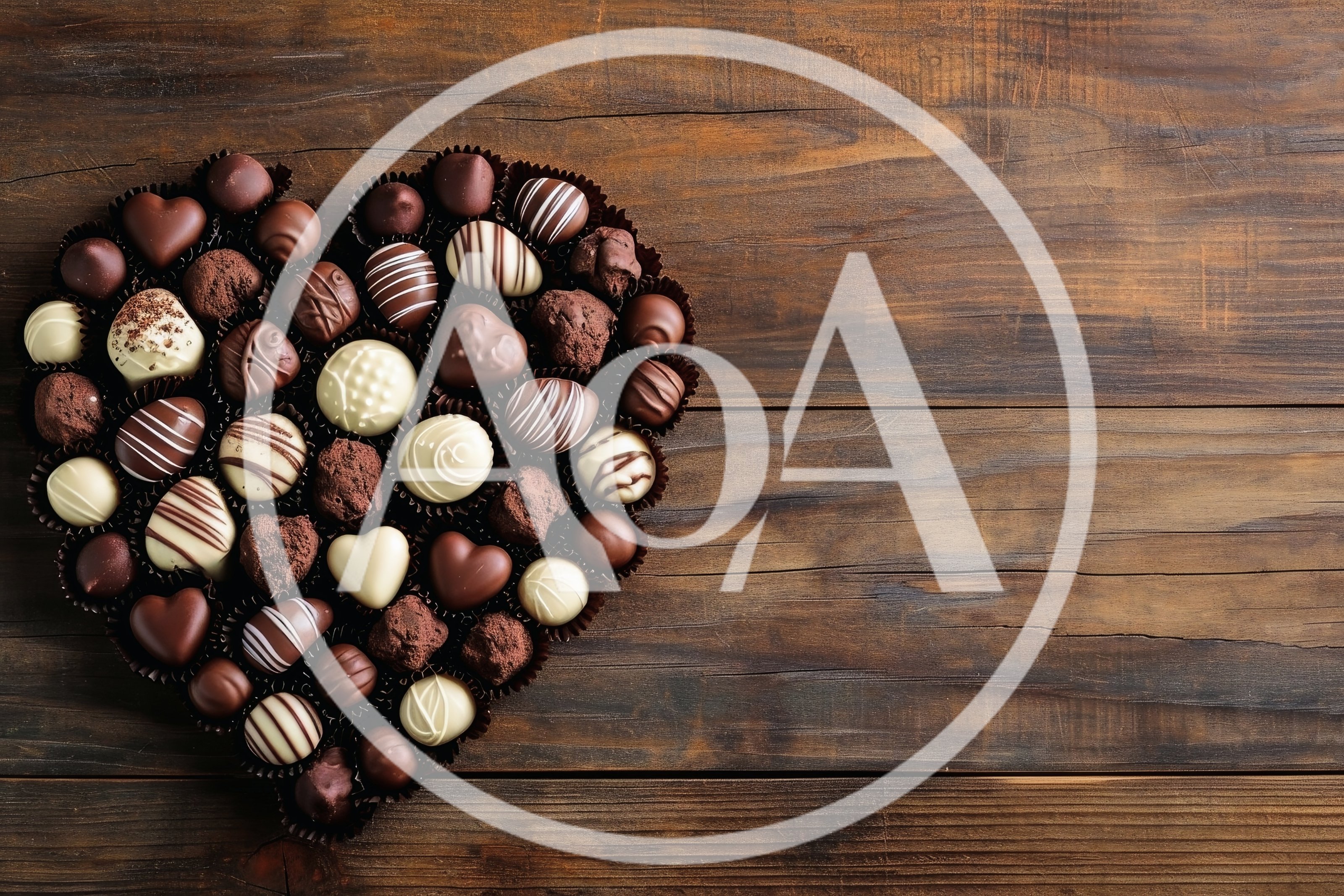 Heart Shaped Box Of Assorted Gourmet Chocolates