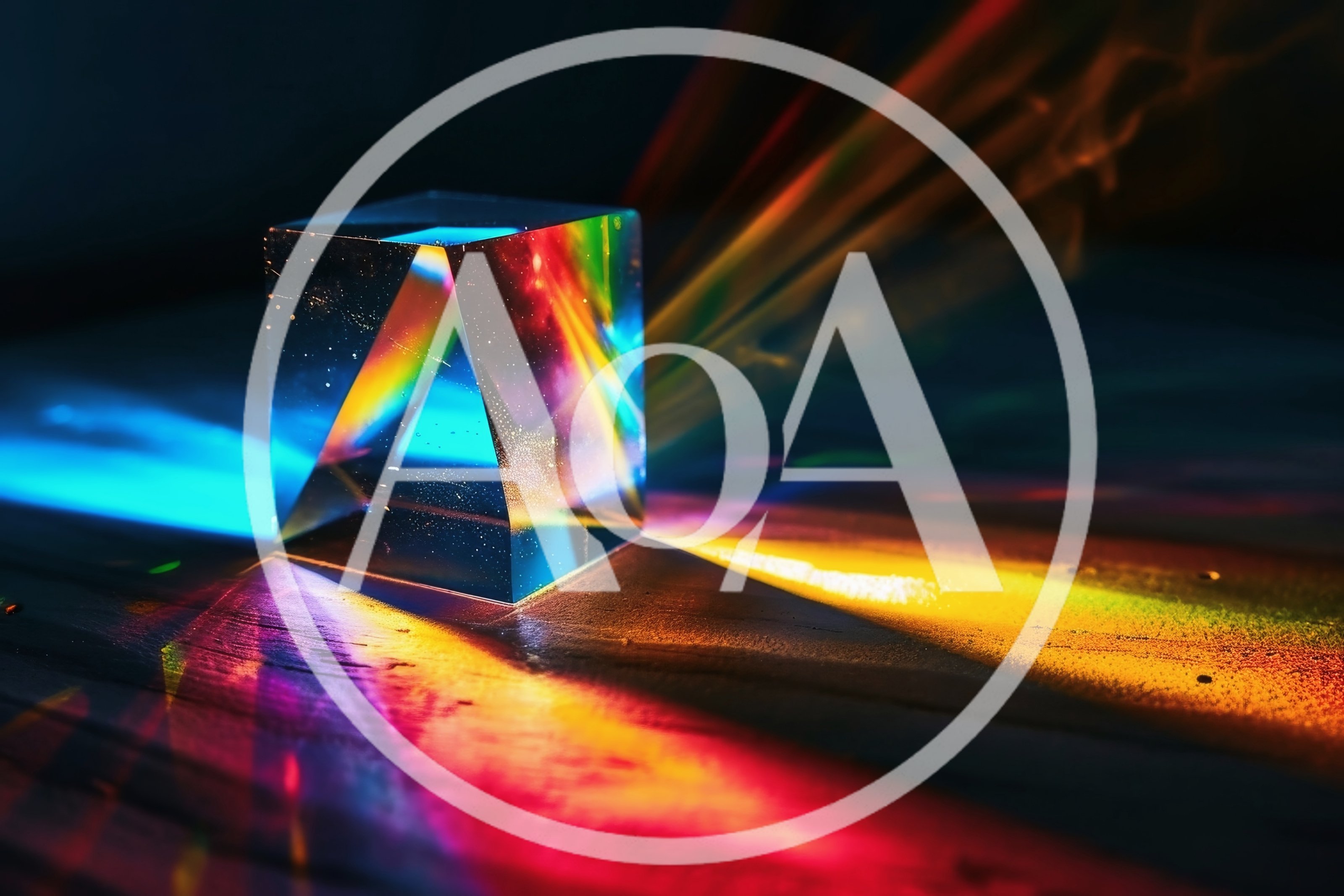 Light Refraction Through A Glass Prism