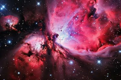 Stunning View Of The Orion Nebula In Deep Space