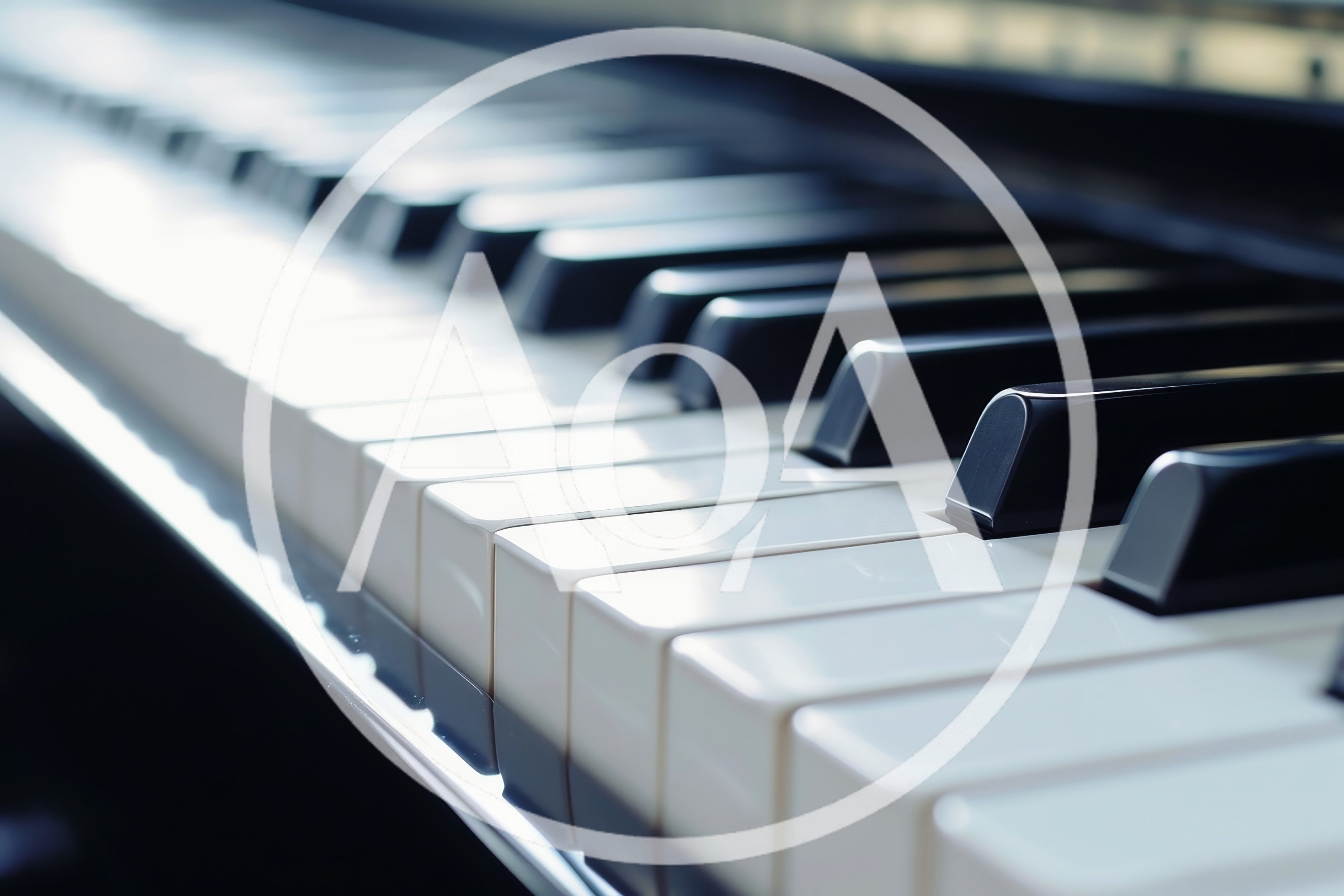 Close Up Of Grand Piano Keys