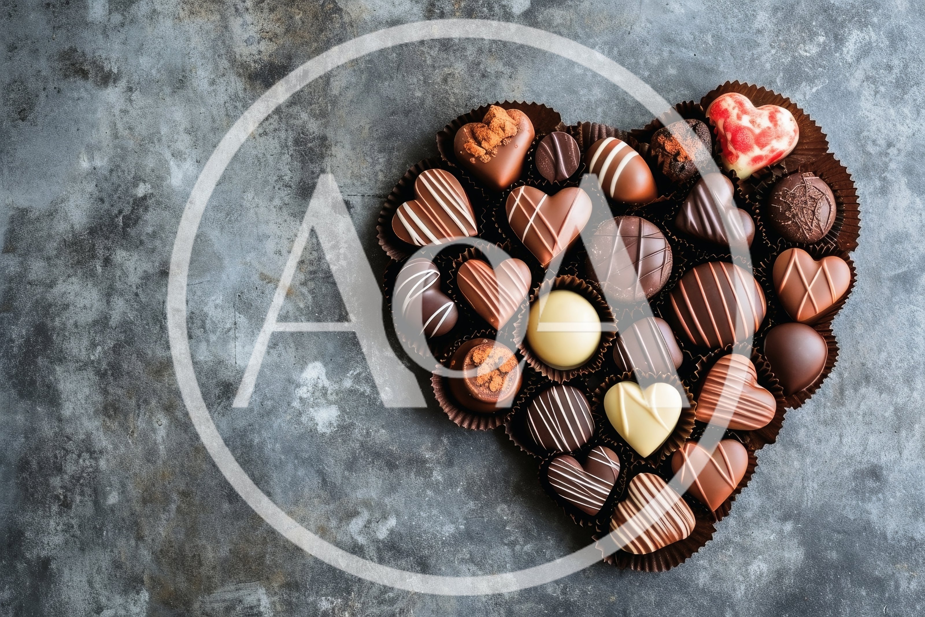 Heart Shaped Box Of Assorted Gourmet Chocolates