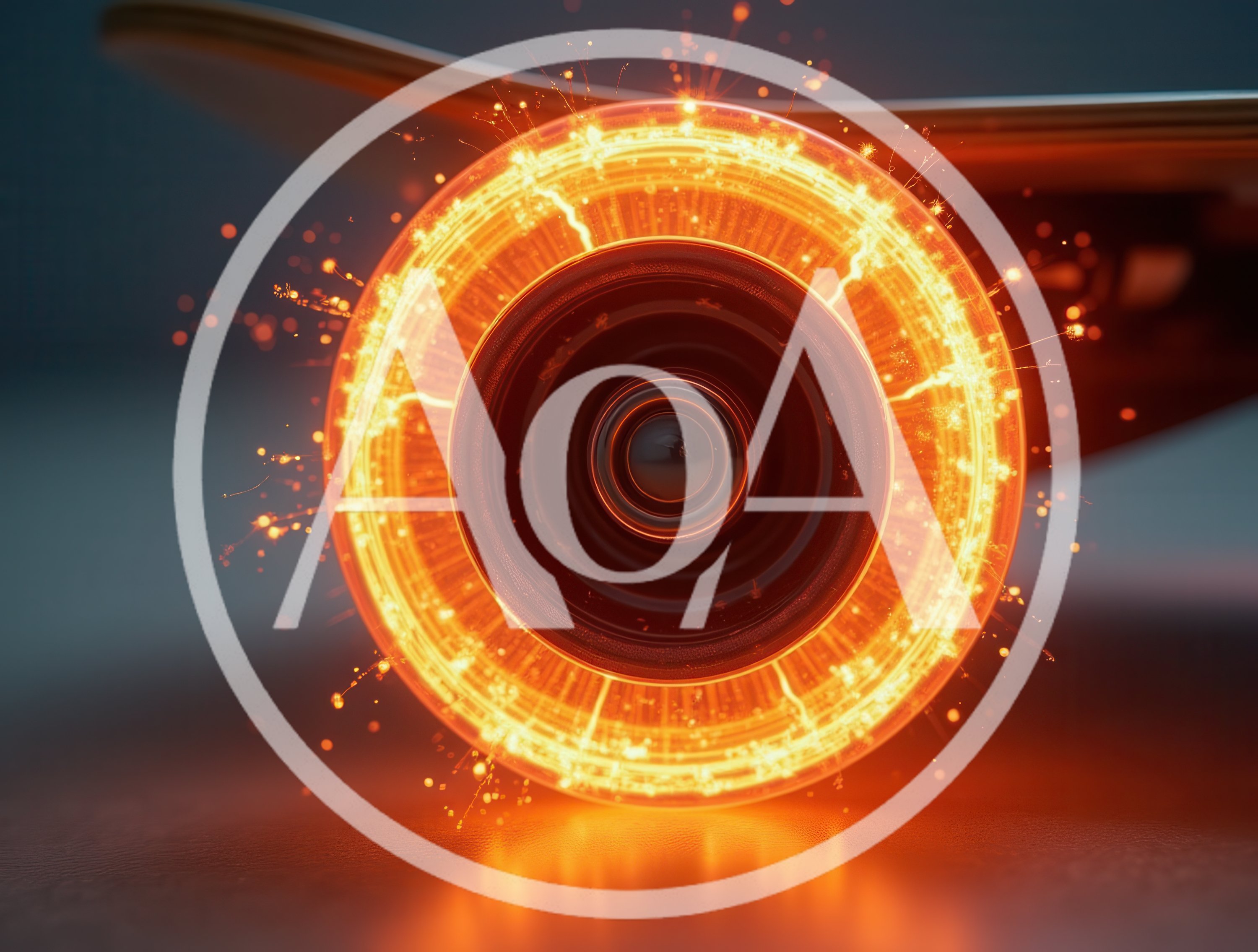 Glowing Fiery Skateboard Wheel With Sparks