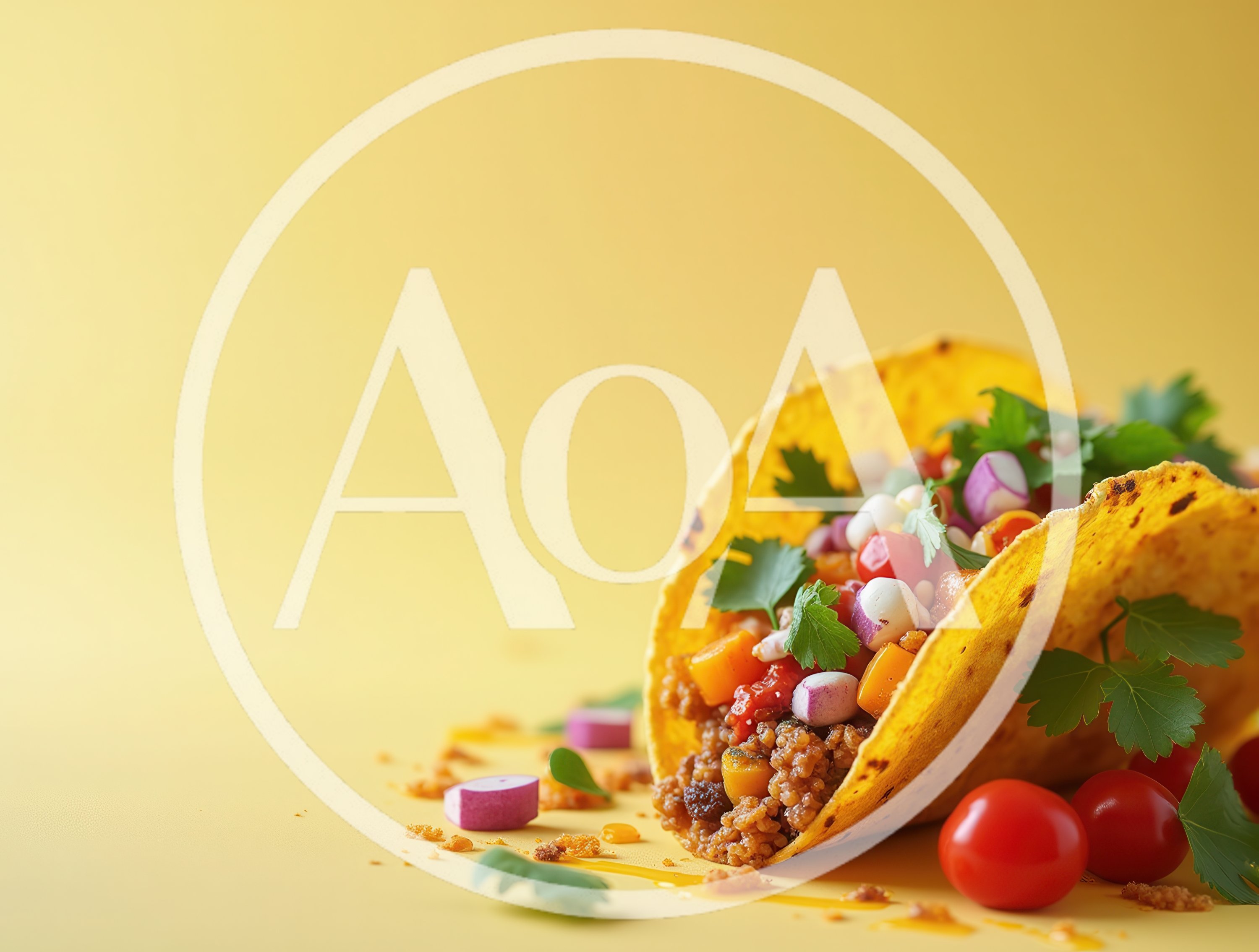 Single Crispy Taco With Fresh Toppings