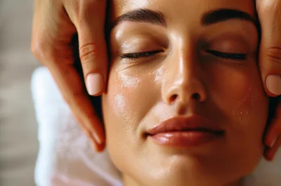 Professional Facial Massage Treatment at Spa