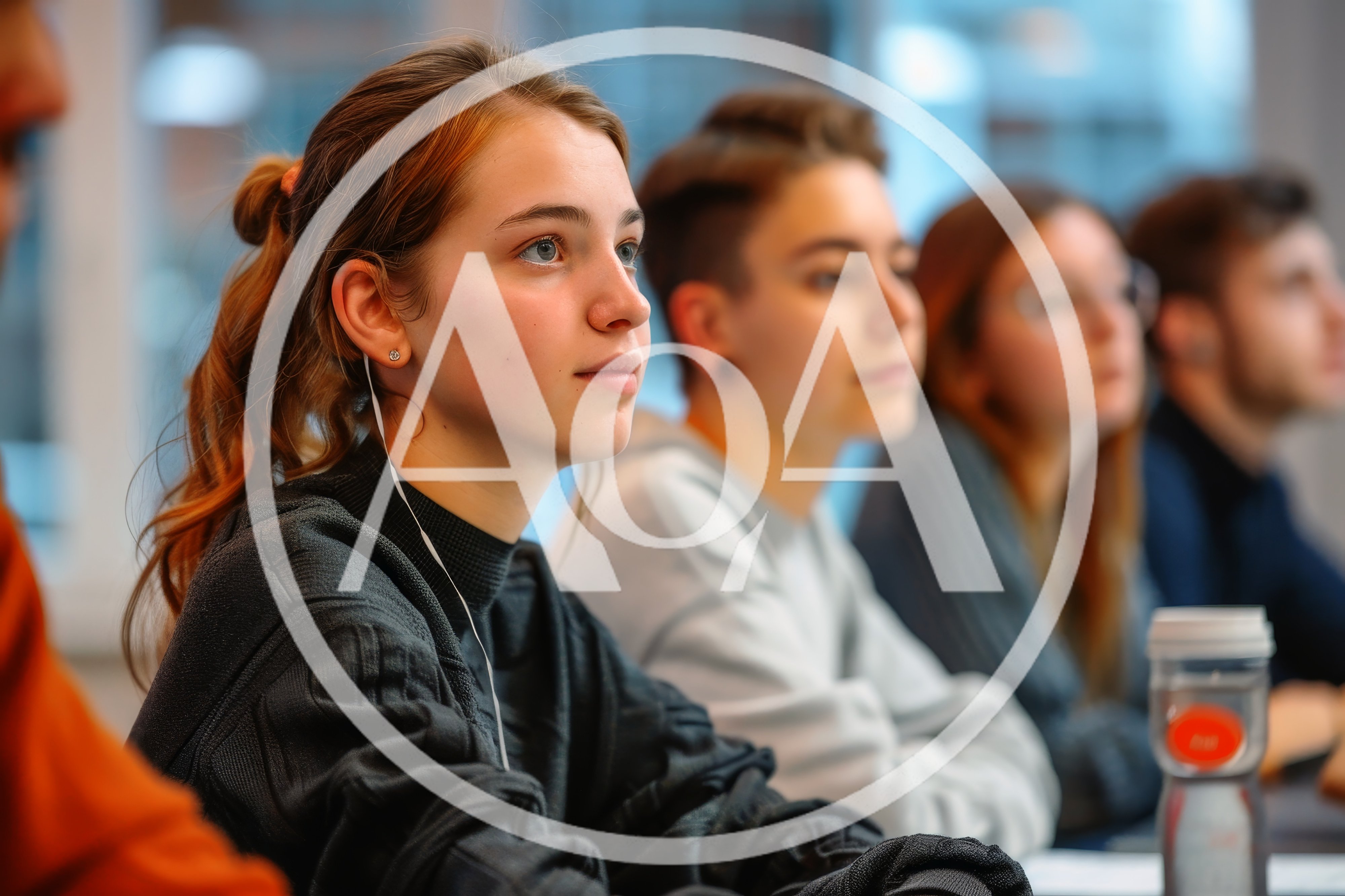 Students Attending A Lecture In A Classroom