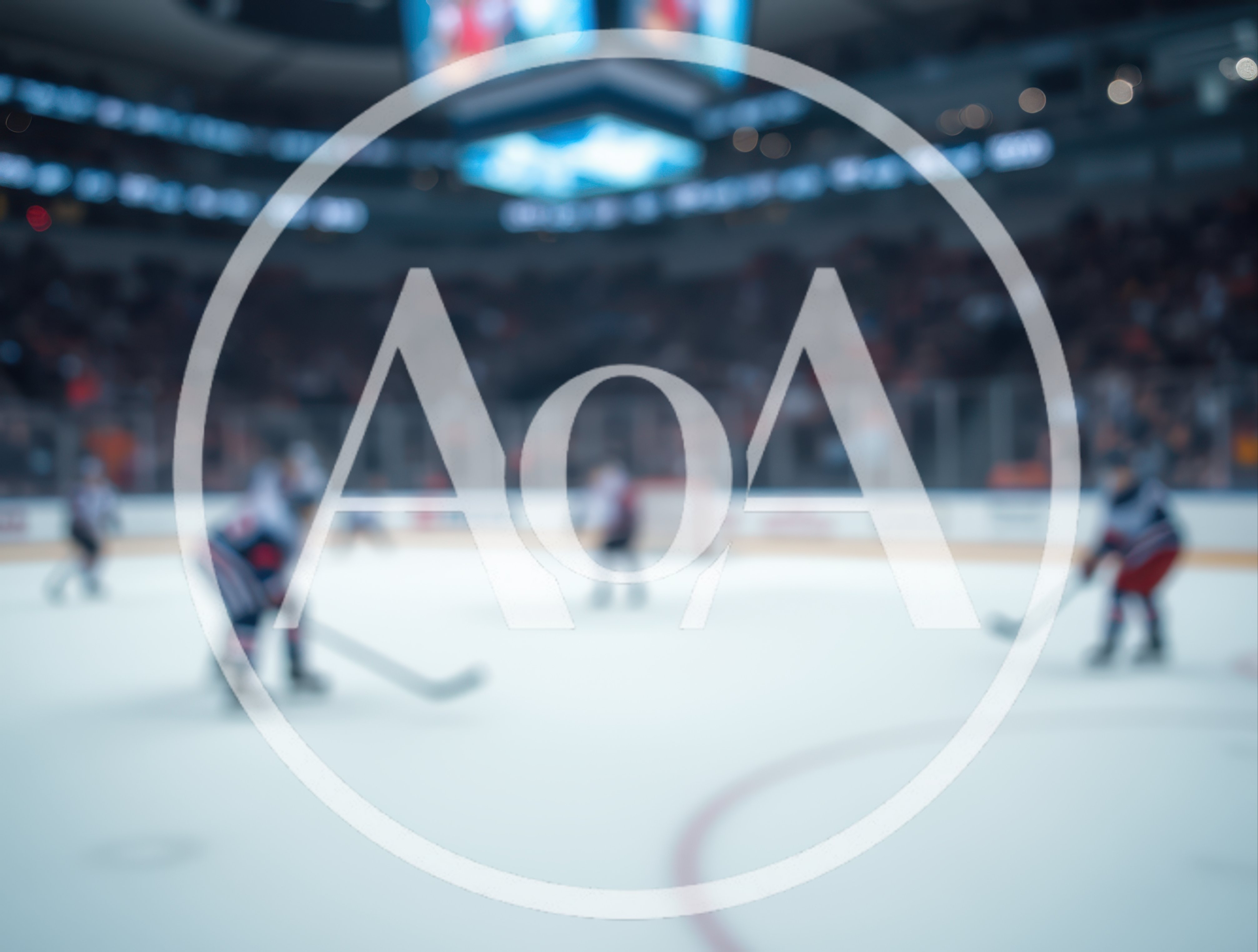 Professional Ice Hockey Players During A Game