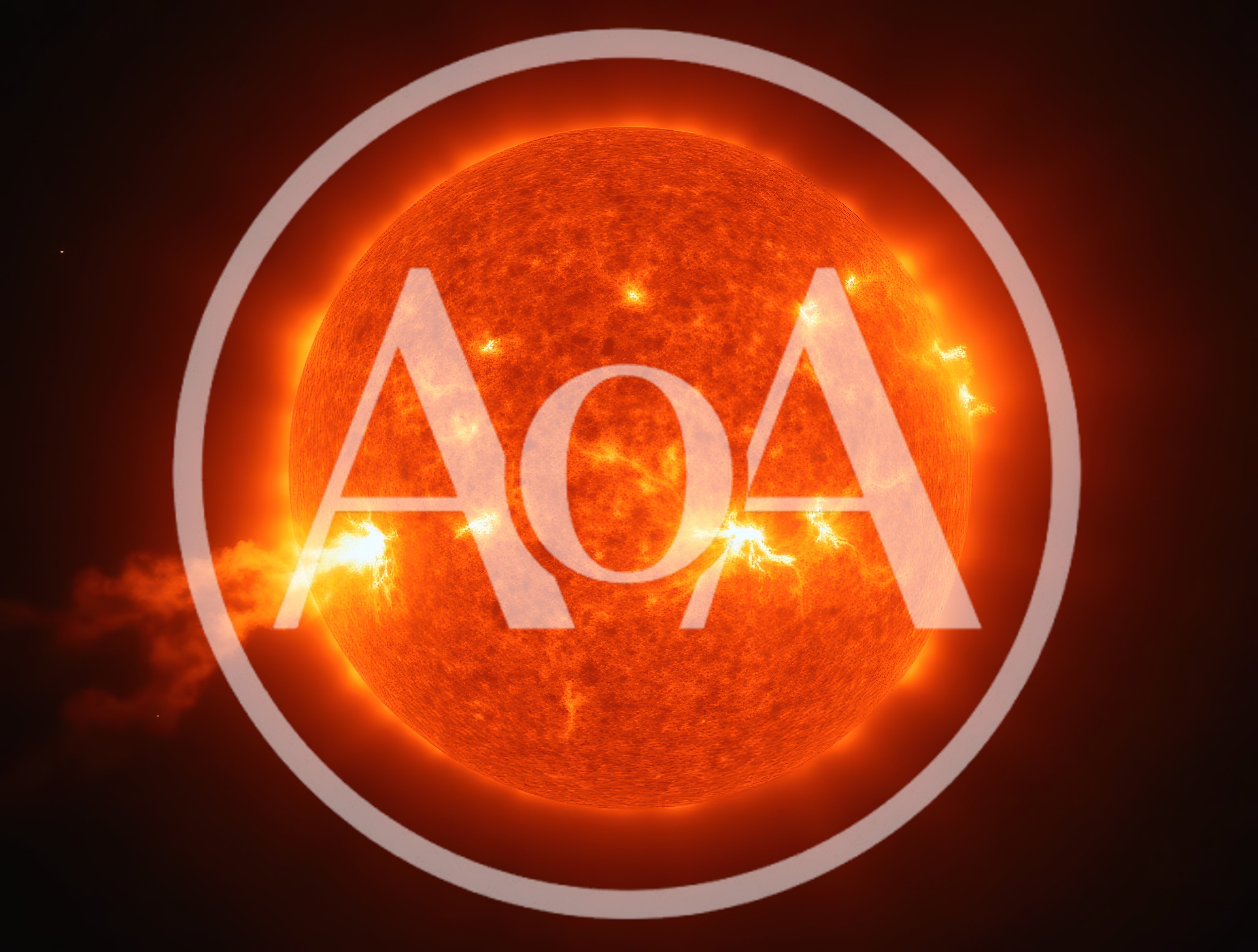 Solar Flare Erupting From The Surface Of The Sun