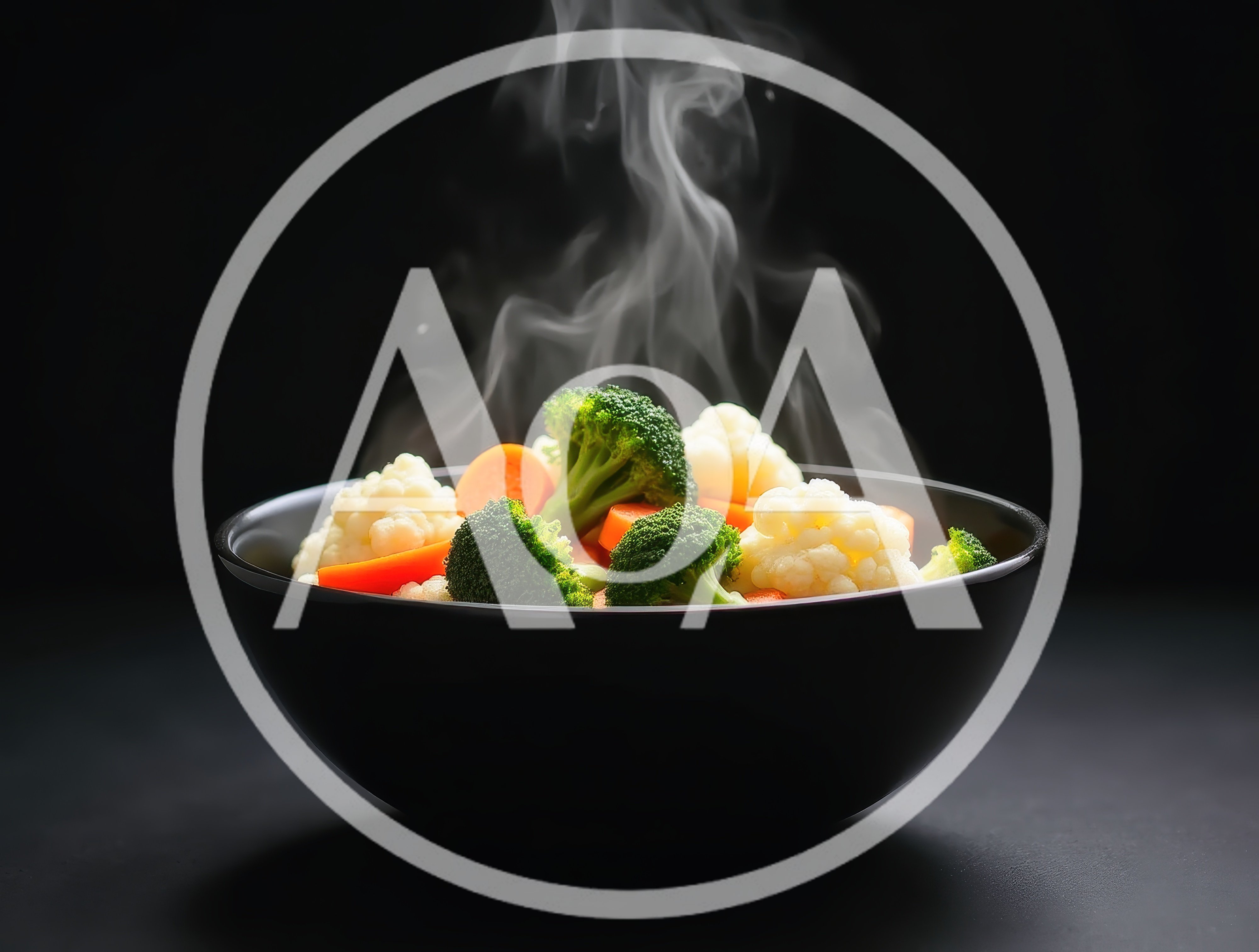 Steaming Bowl Of Fresh Mixed Vegetables