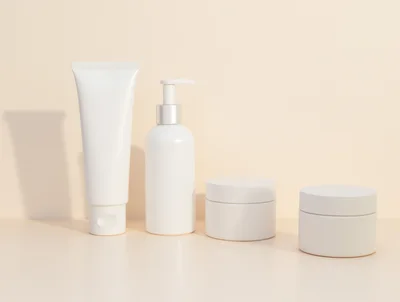 Minimalist Cosmetic Product Packaging Set