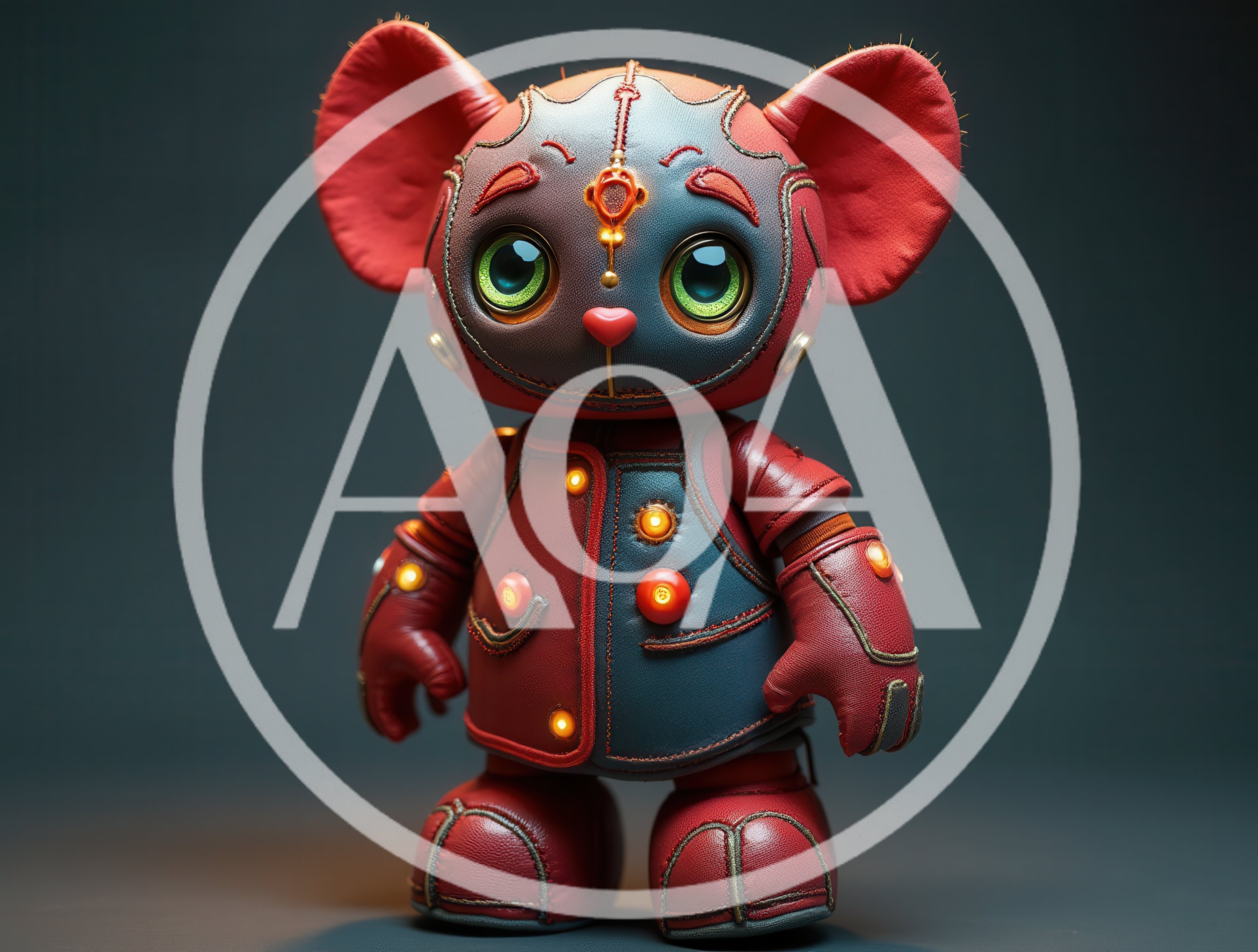 Cute Steampunk Mouse Robot Toy