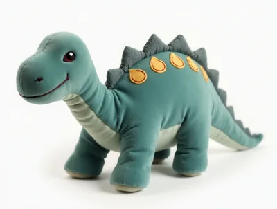 Cute Green Dinosaur Plush Toy