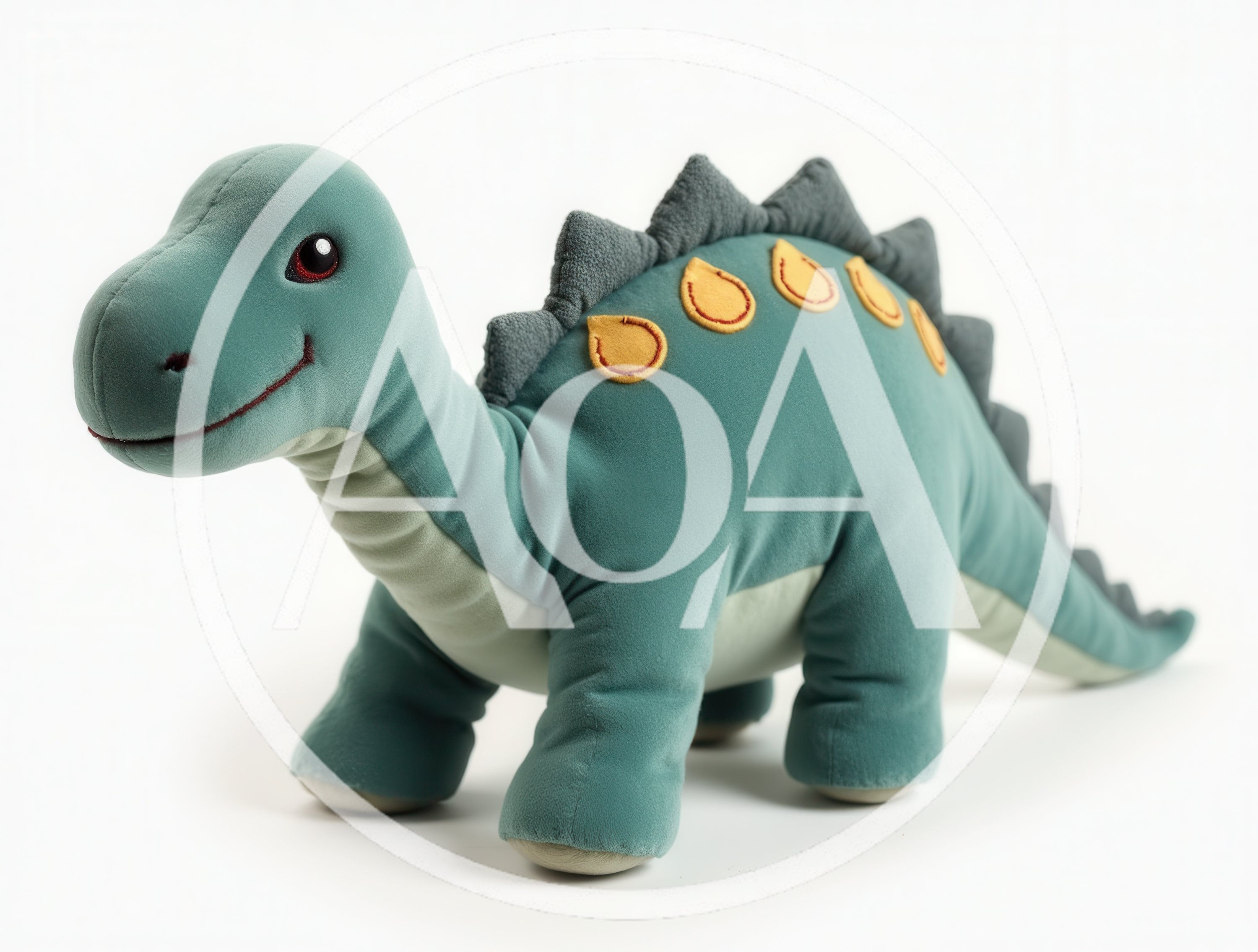 Cute Green Dinosaur Plush Toy