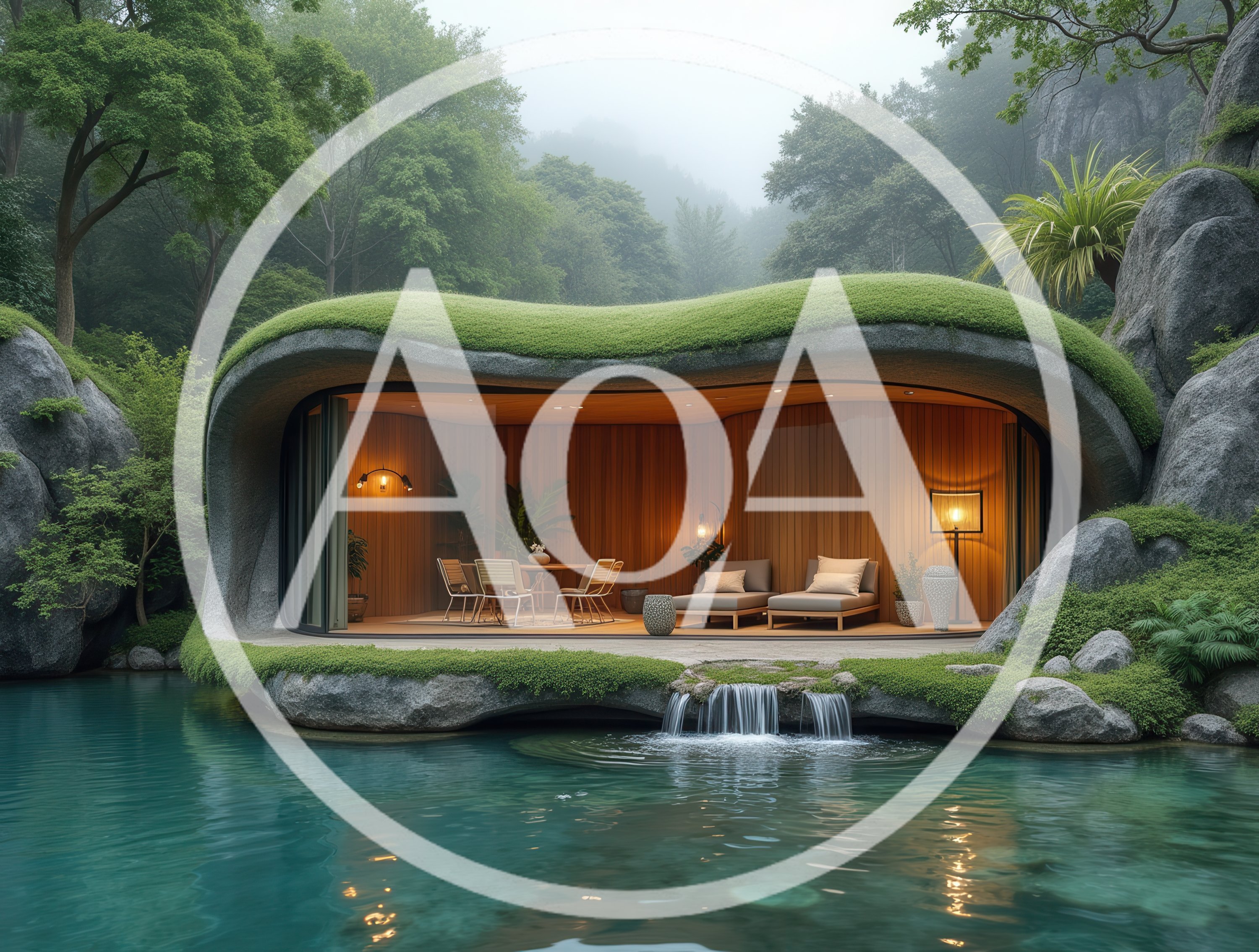 Modern Eco-Friendly Villa Nestled In A Lush Forest