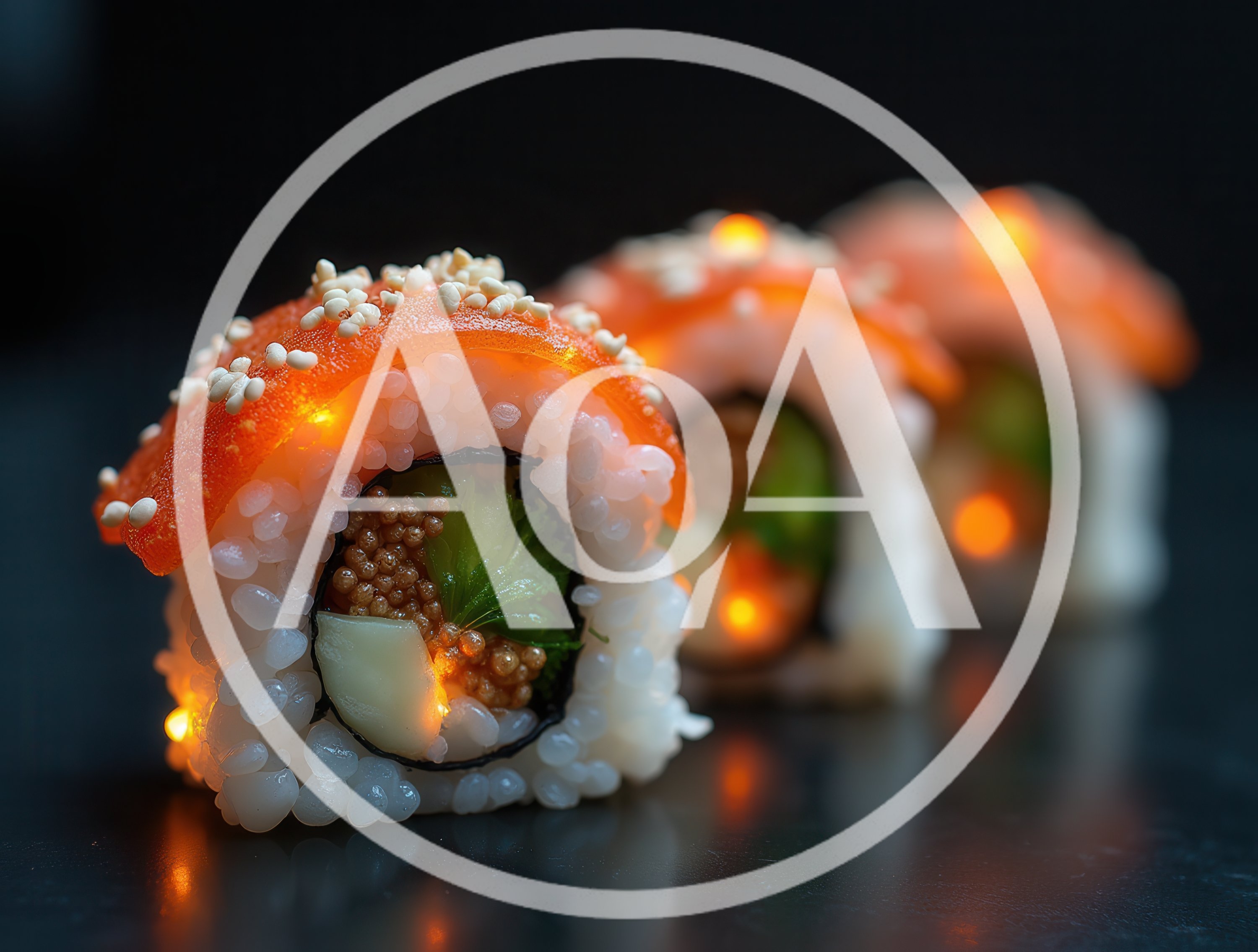 Glow In The Dark Sushi Rolls