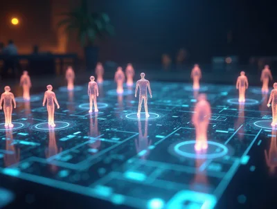 Digital Human Avatars On Futuristic Data Grid