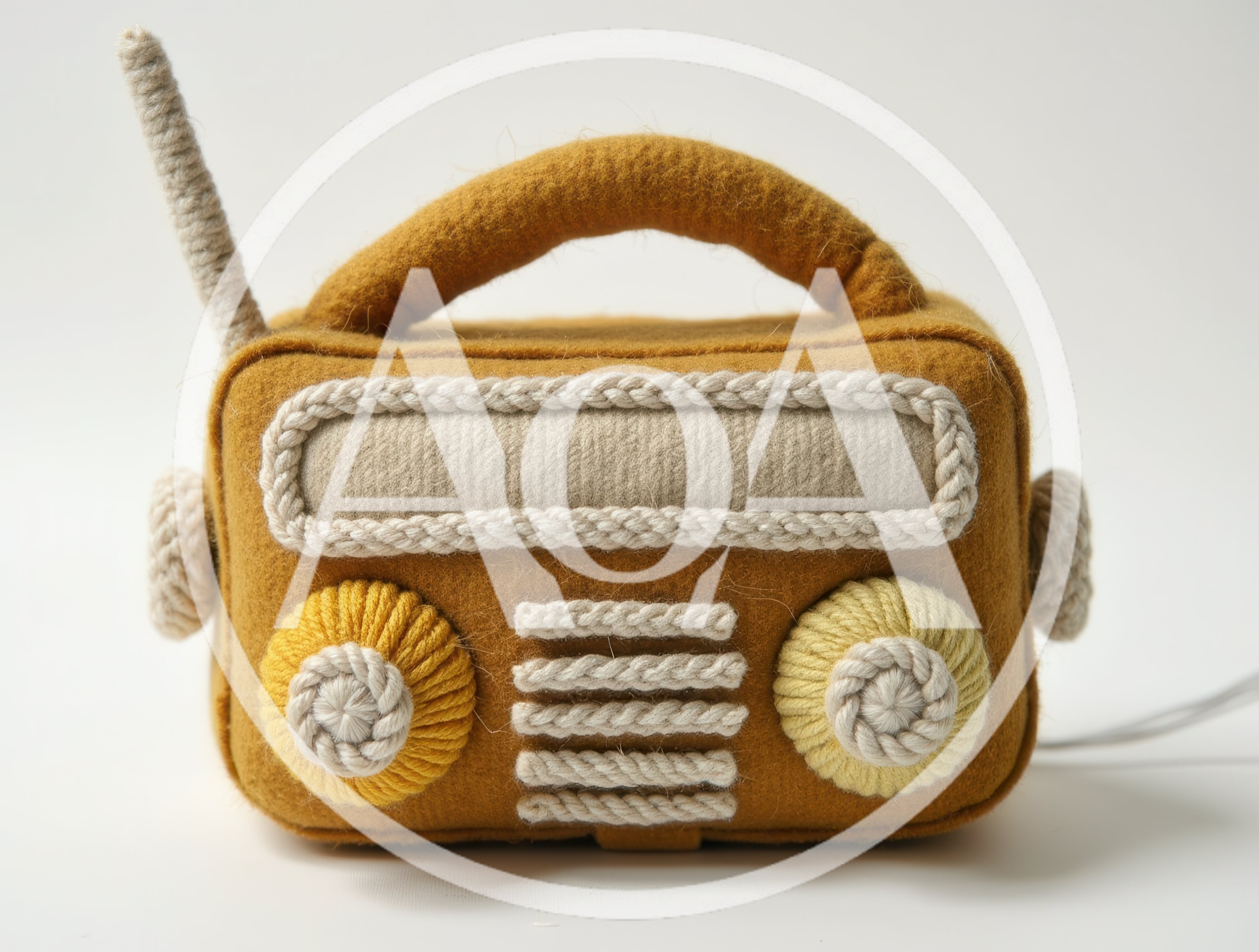 Handmade Felt Radio Craft Project