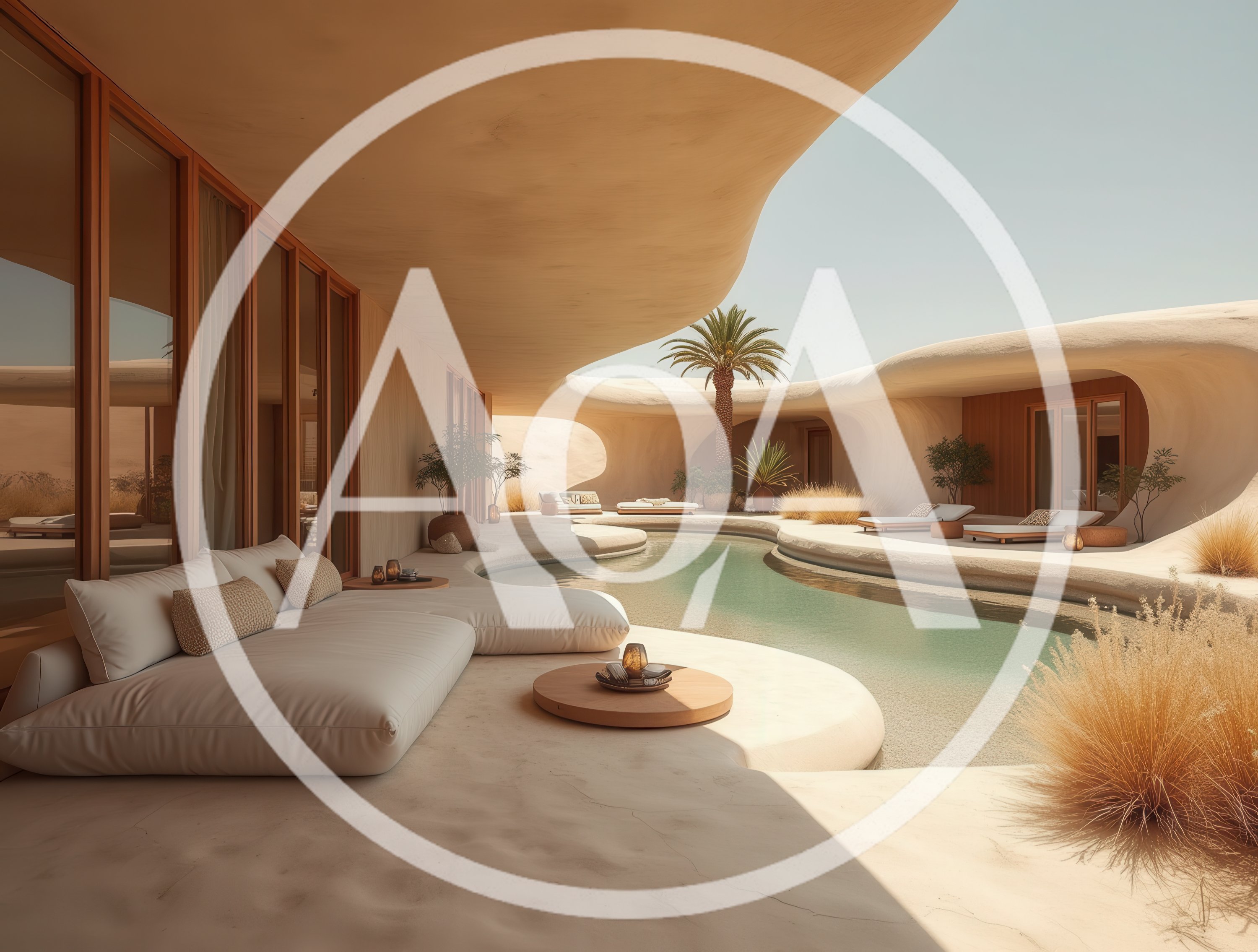 Luxury Desert Oasis Villa With Private Swimming Pool