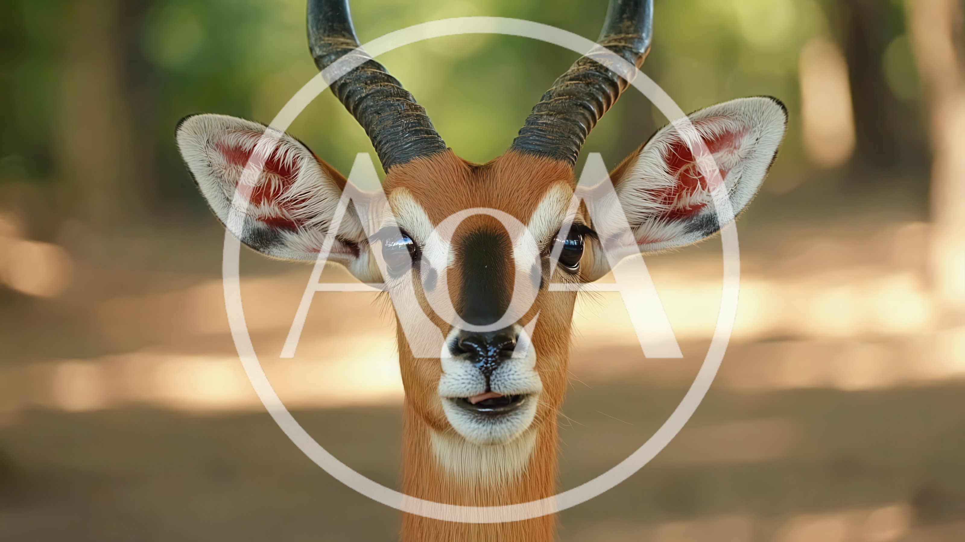 Close Up Portrait Of An Impala Antelope