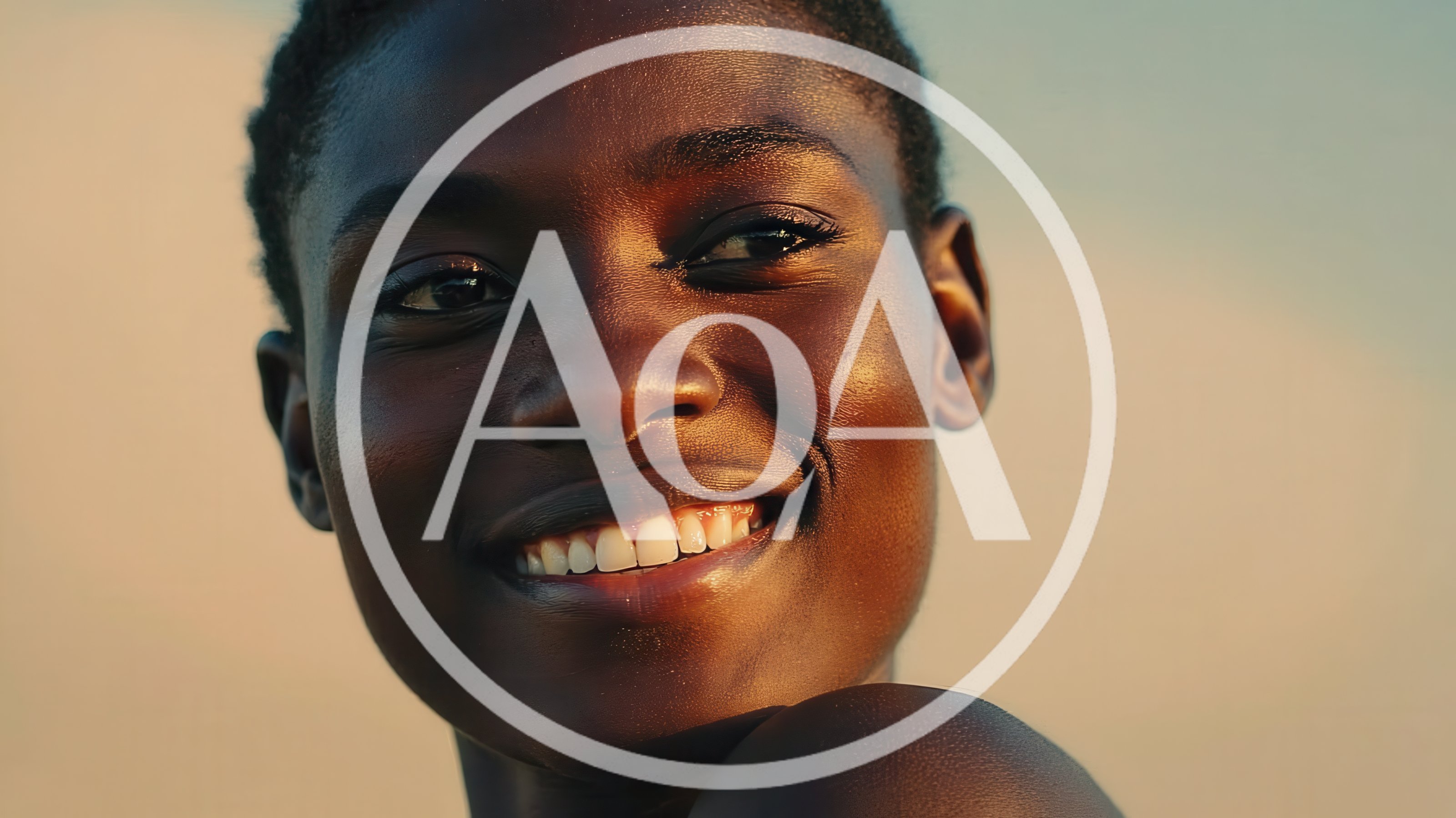 Portrait Of A Smiling Young Black Woman
