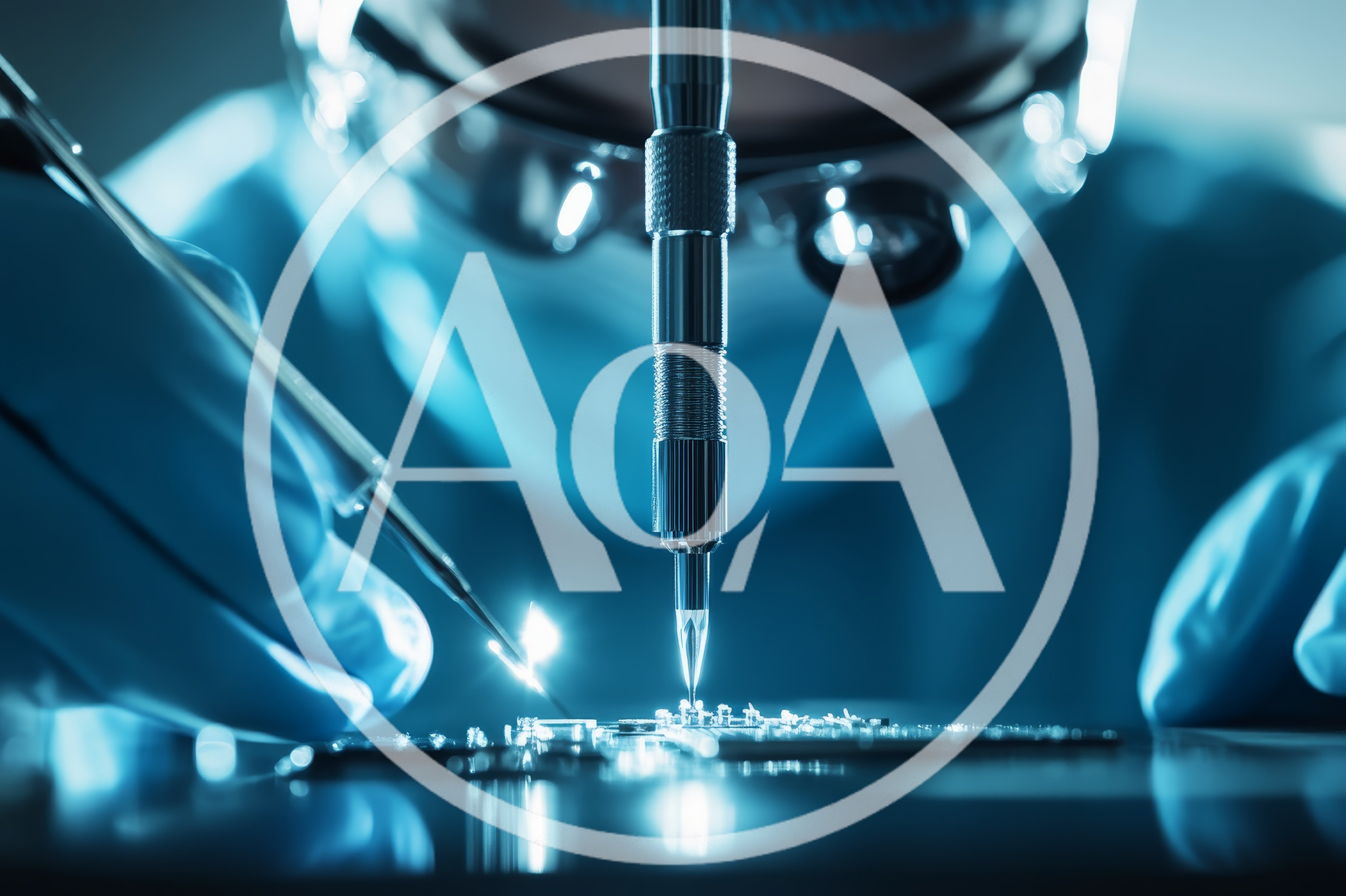 Microscopic Precision Engineering On Electronic Circuit Board