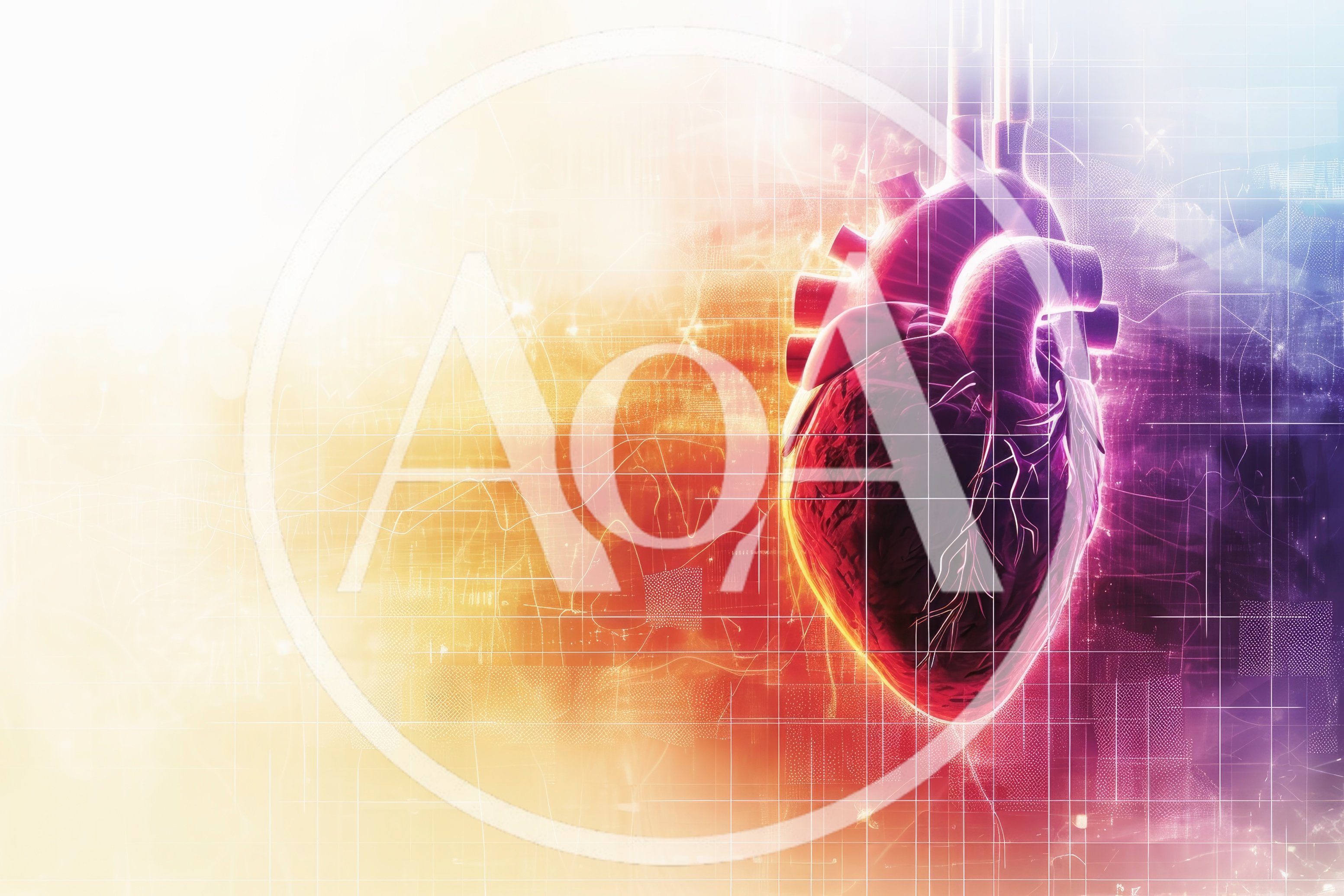 Digital Illustration Of A Human Heart