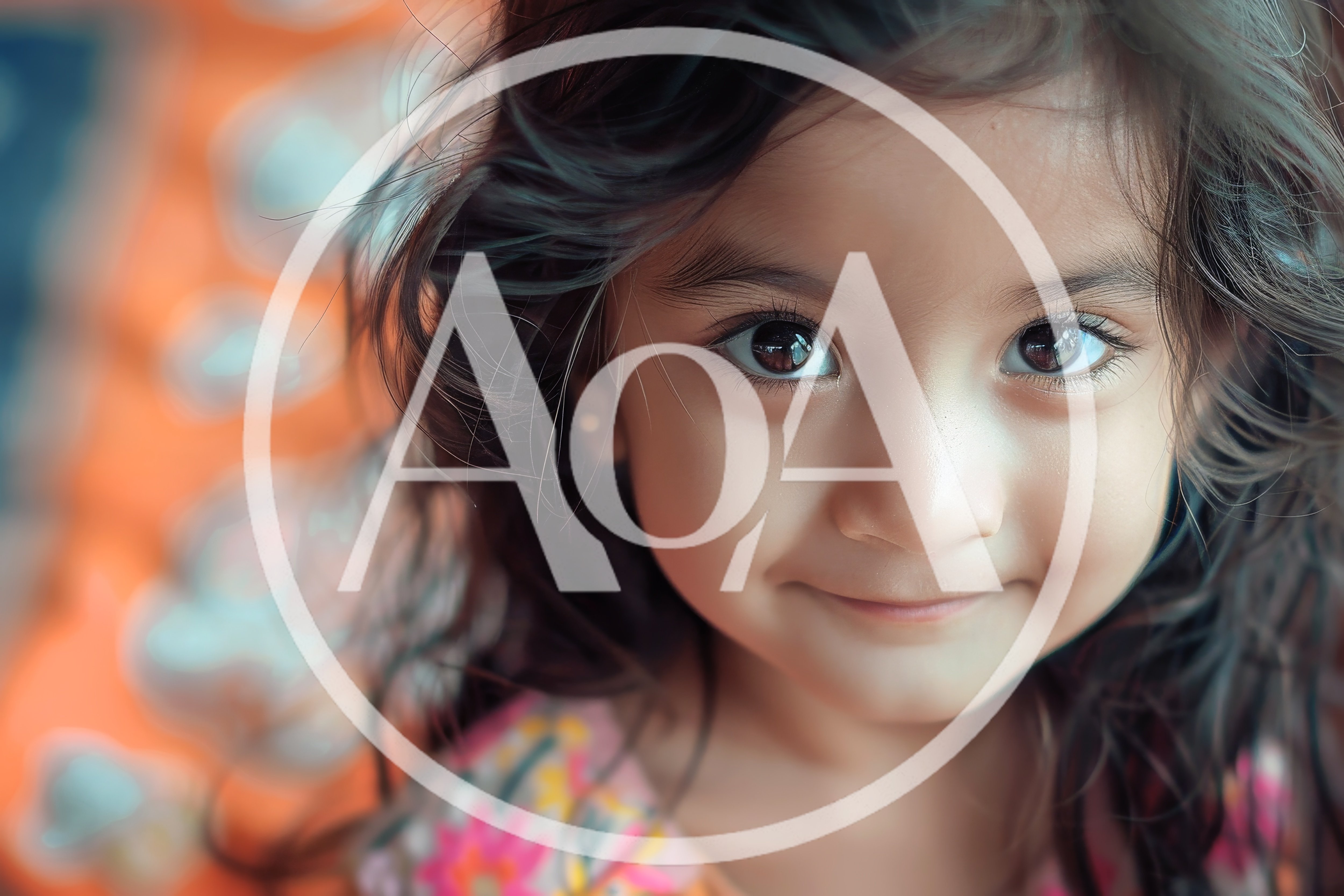Portrait Of A Young Girl With Expressive Eyes