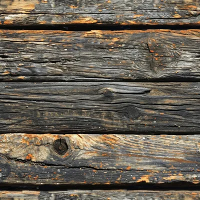 Weathered Dark Wood Planks Texture Background